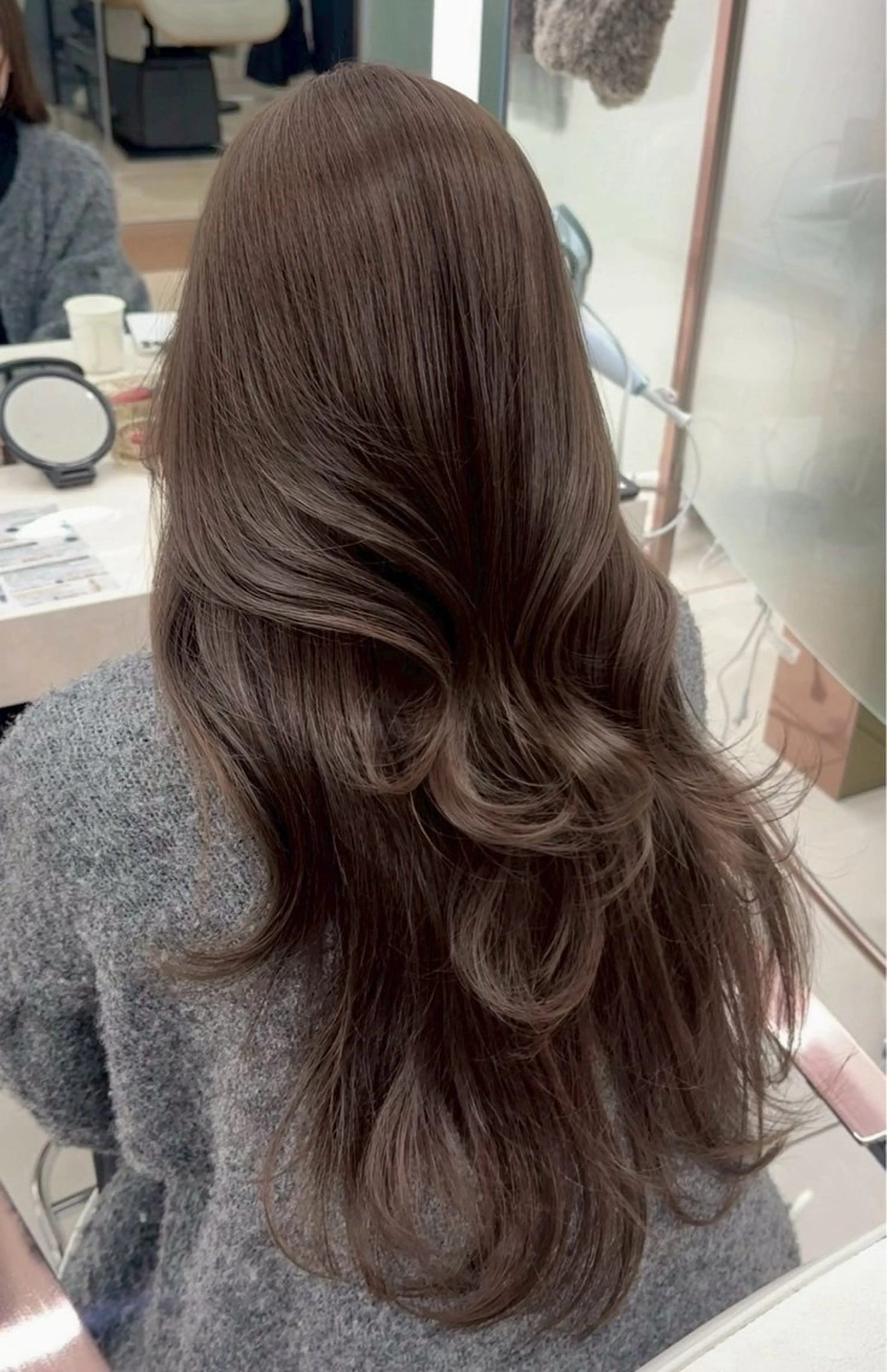 カラー 透明感カラー🫧銀座 sana໒꒱· ﾟのヘアスタイル