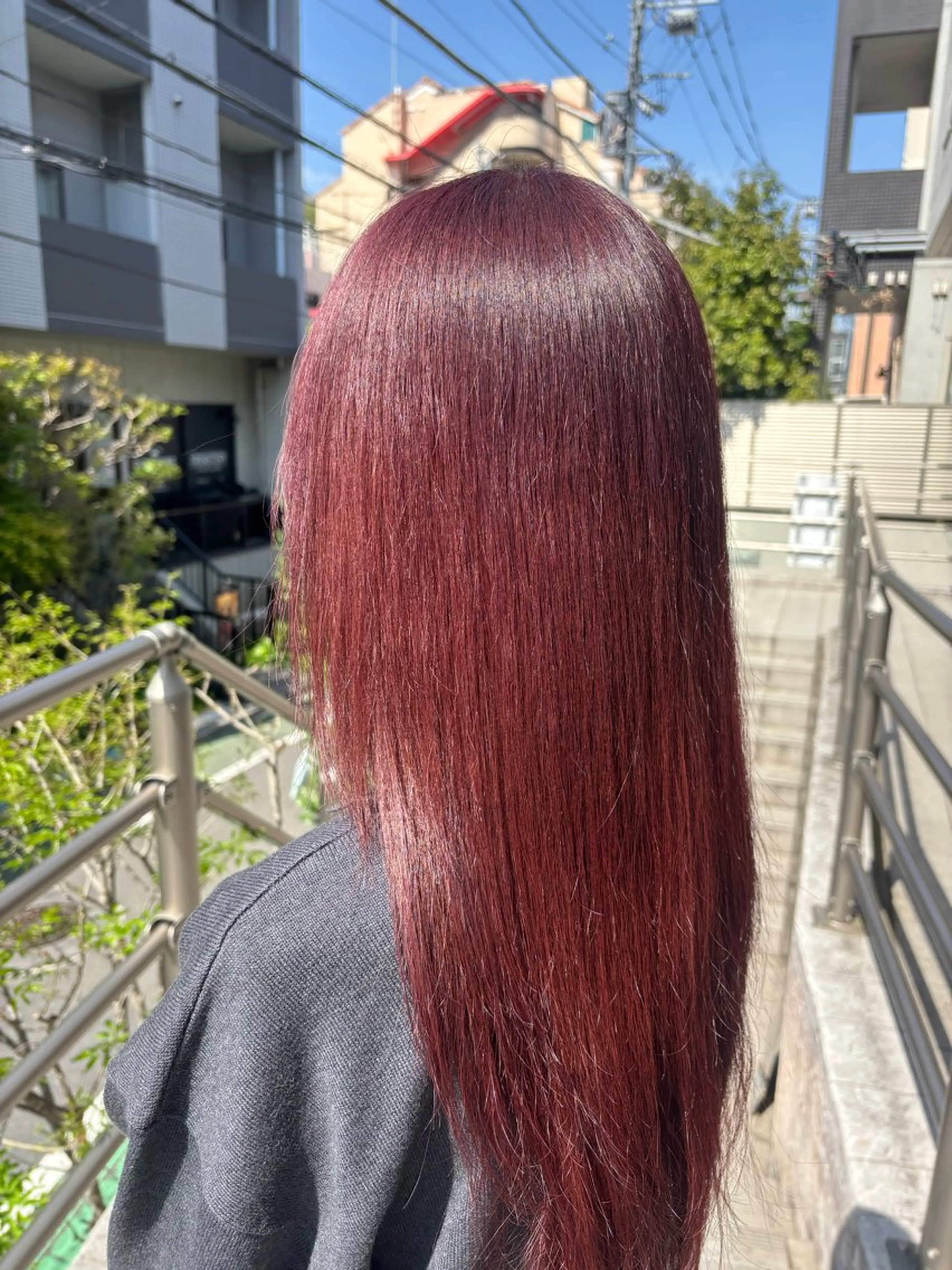 ロング ヘアカラー 暖色/表参道/ ボブカット/ゆきのヘアスタイル