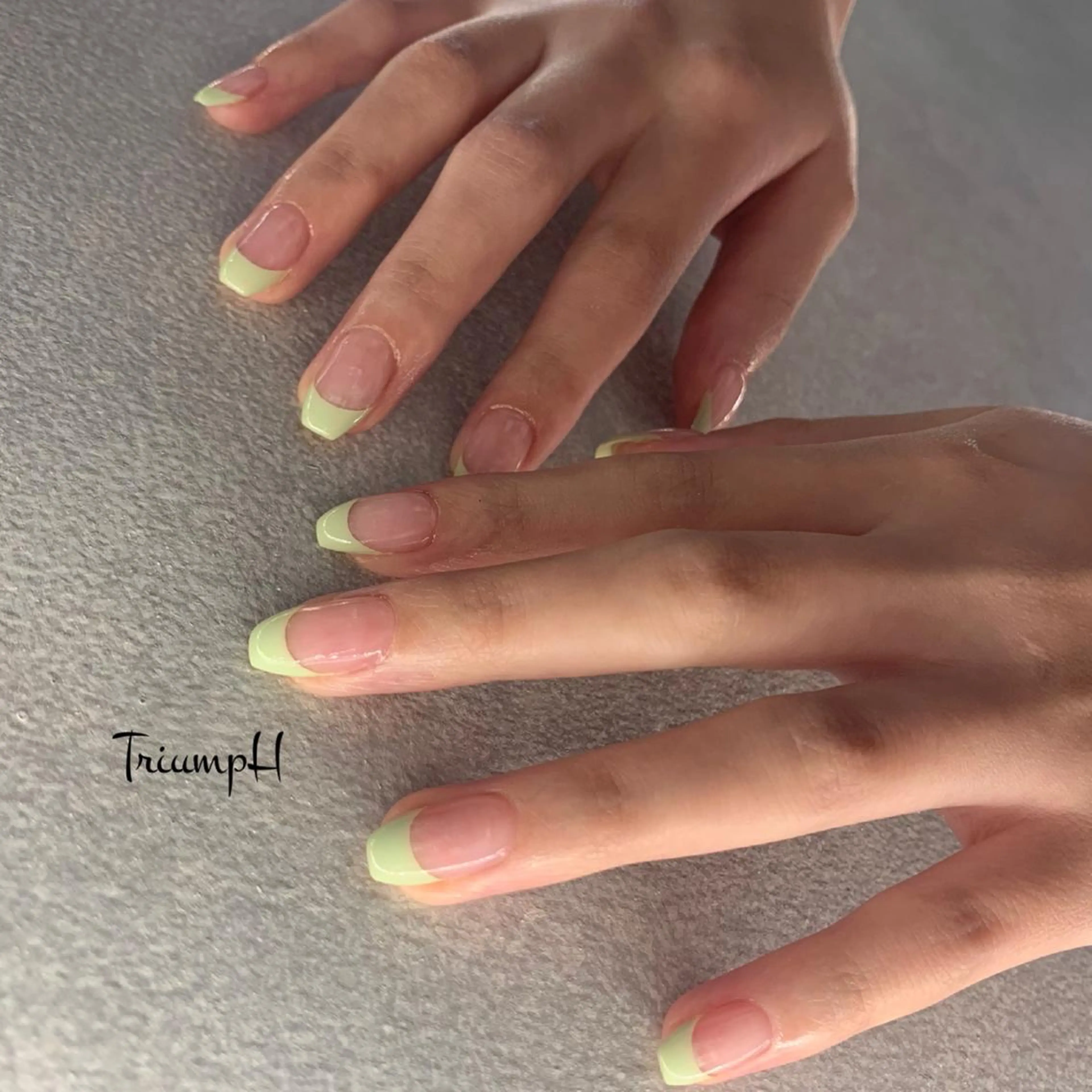 ネイル フレンチネイル Natsuko 🪼のネイルデザイン