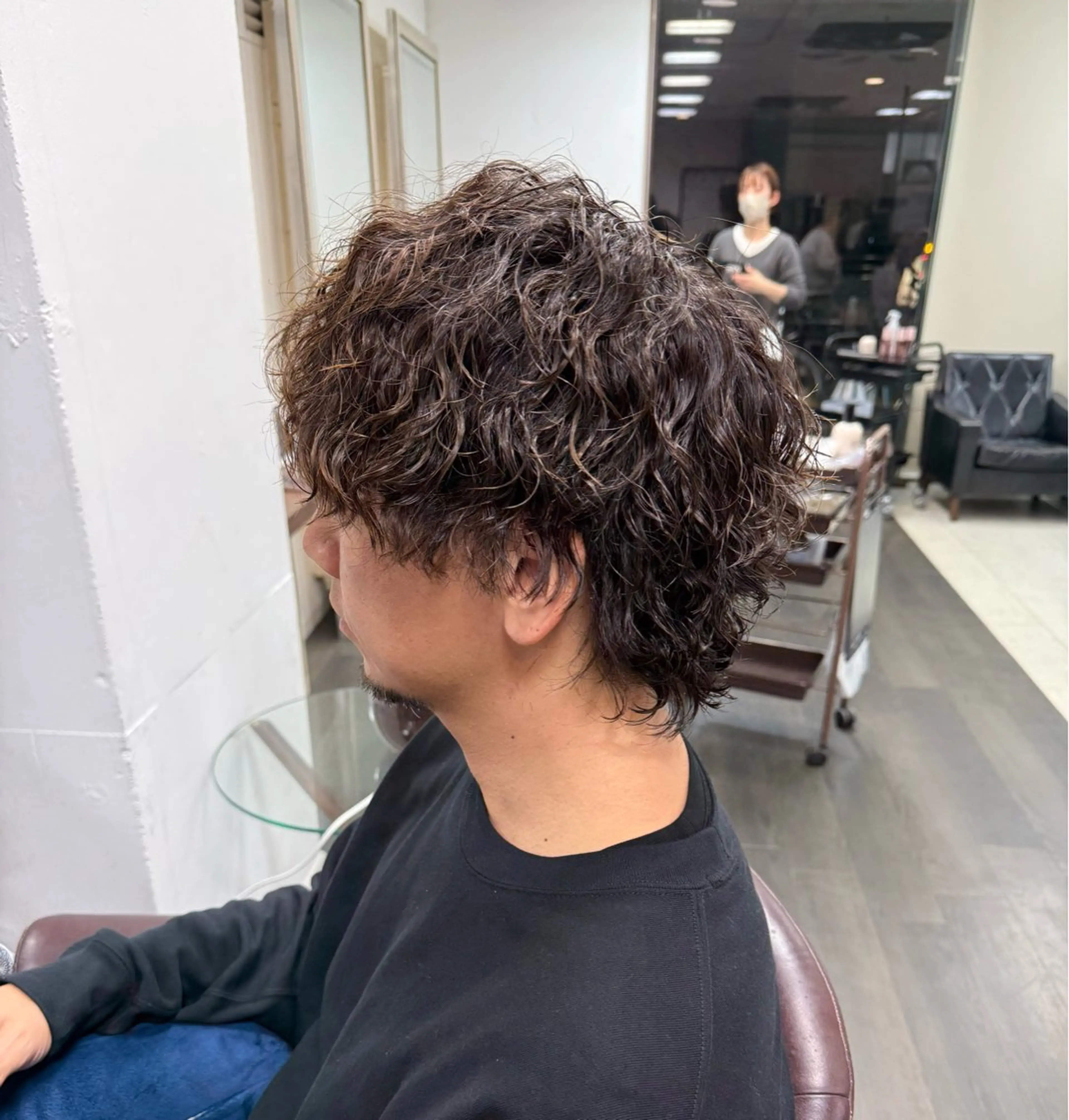 ショート パーマ メンズ カット パーマ メンズパーマの達人 / タカシマダイスケのヘアスタイル