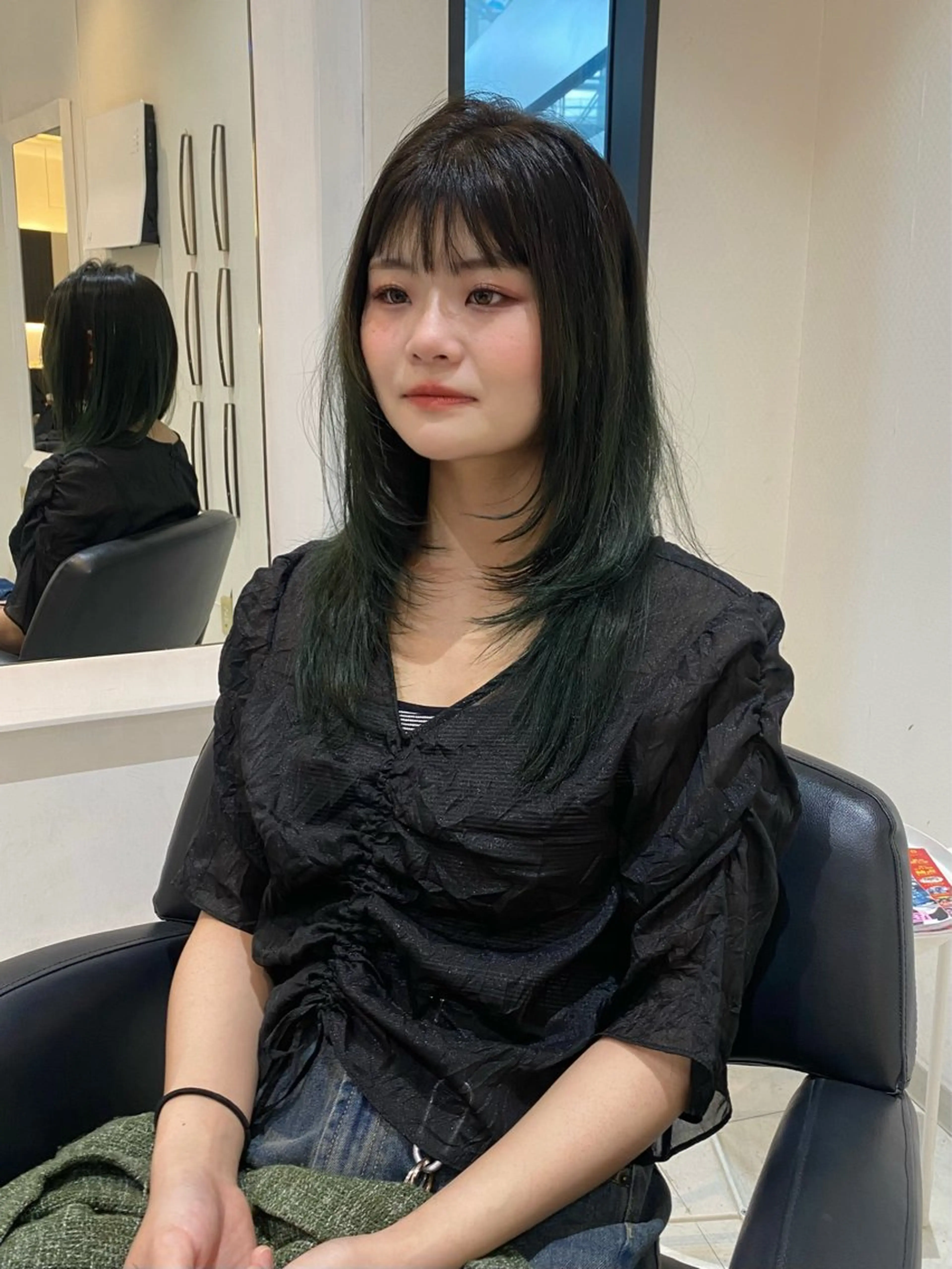 ロング カラー カット ヘアカラー トリートメント mai / linoah˚✧のヘアスタイル