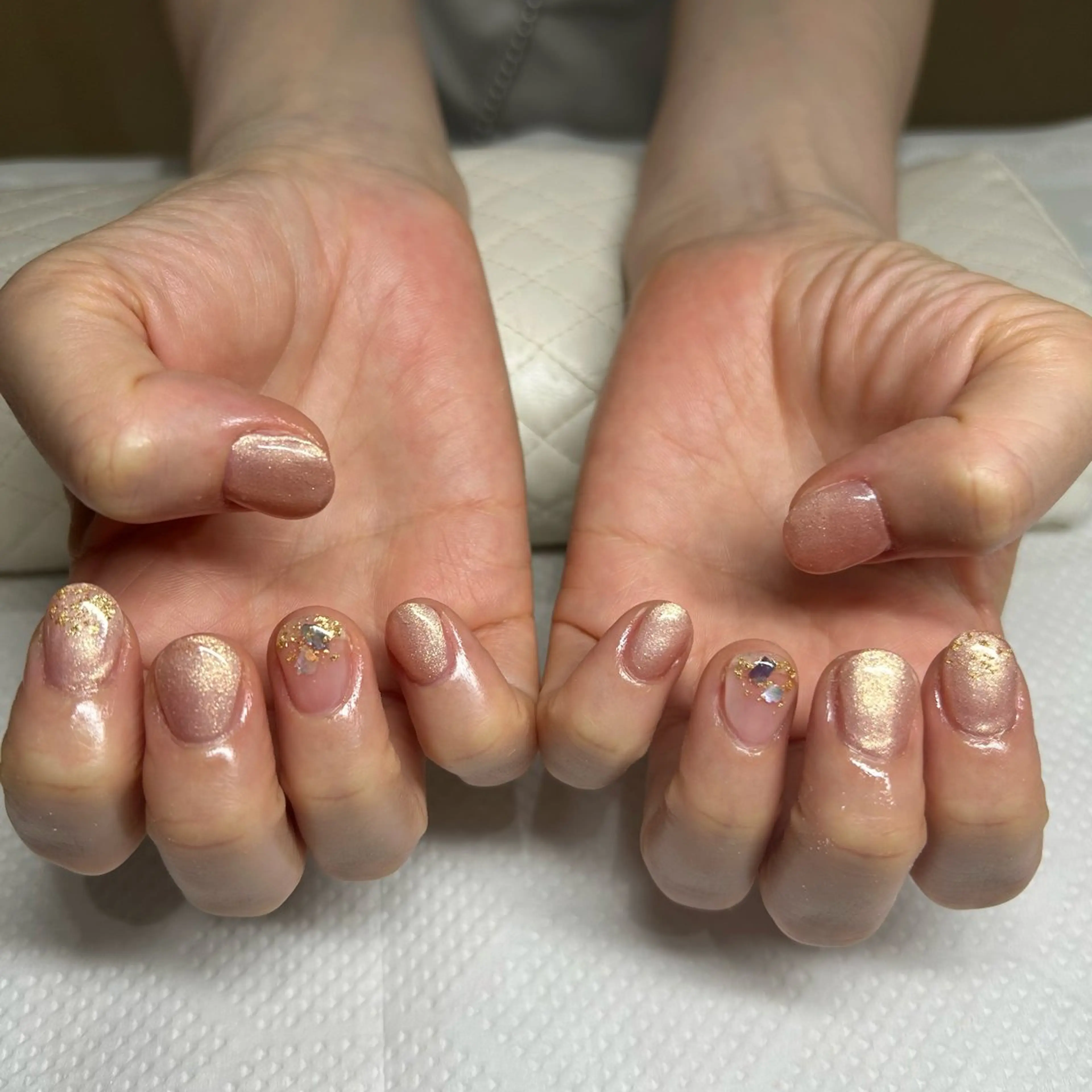 ネイル シンプルネイル ハンドネイル 水山 暎華のネイルデザイン