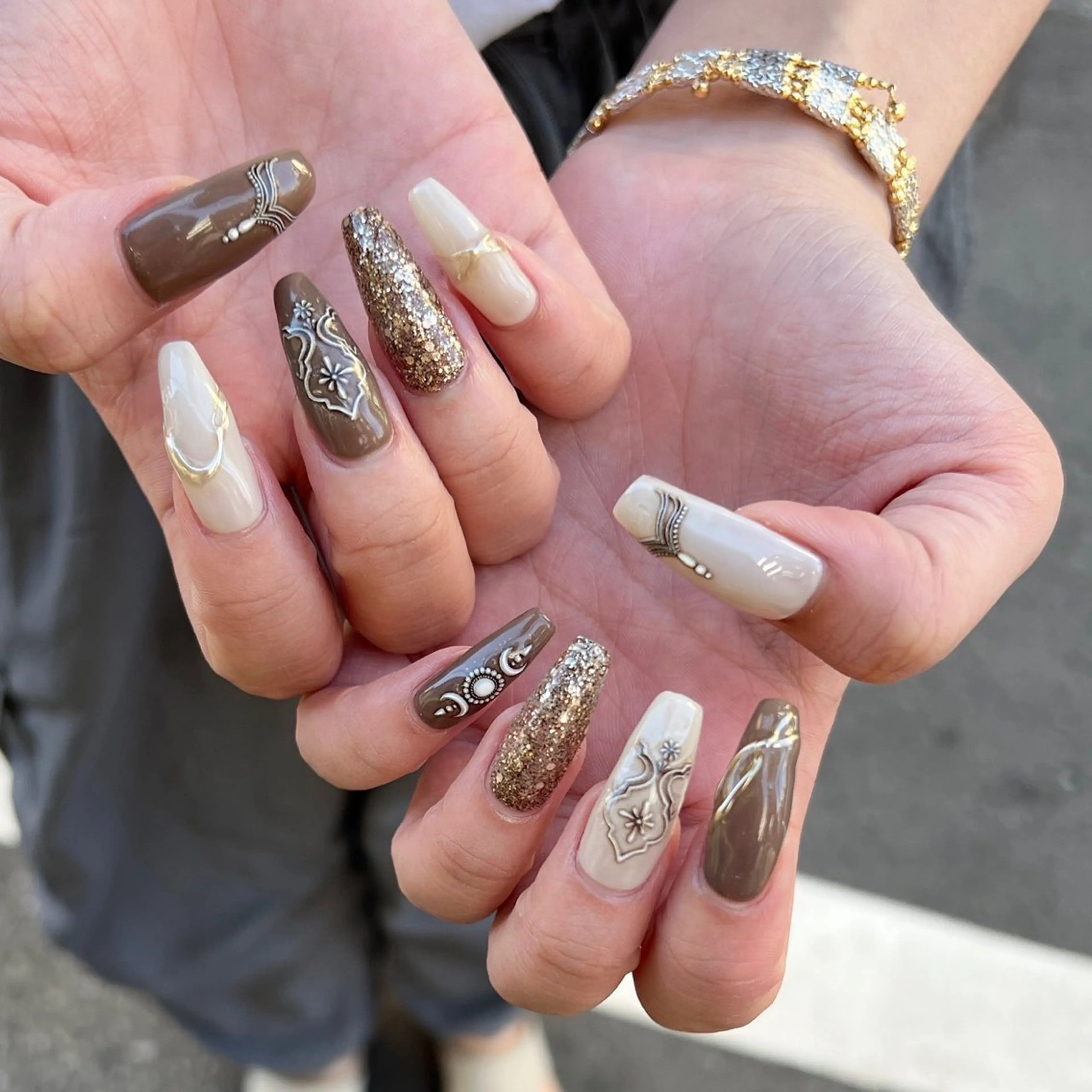 ネイル 野島 千夏のネイルデザイン