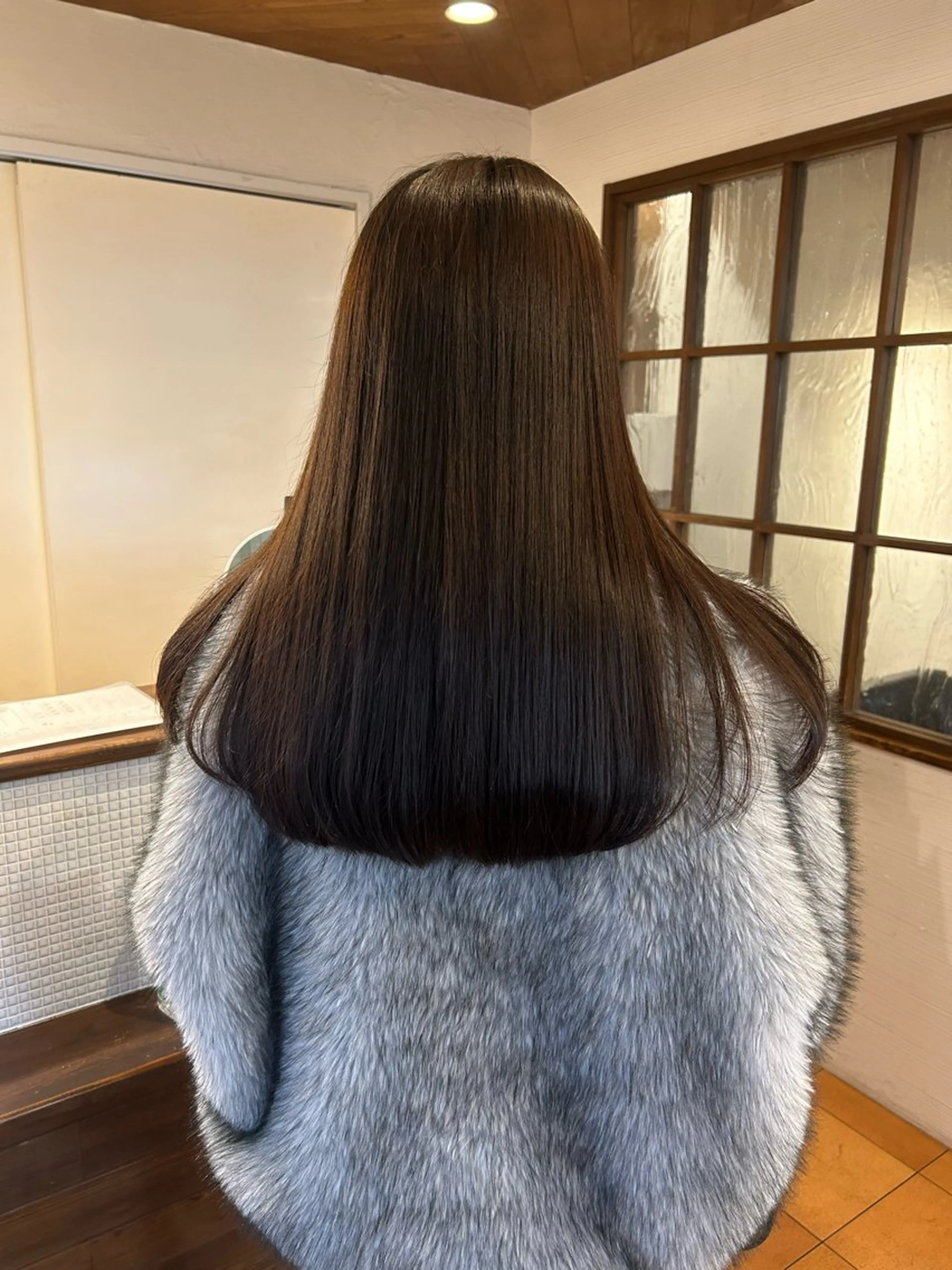 ロング 徳永　髪質改善 縮毛矯正のヘアスタイル