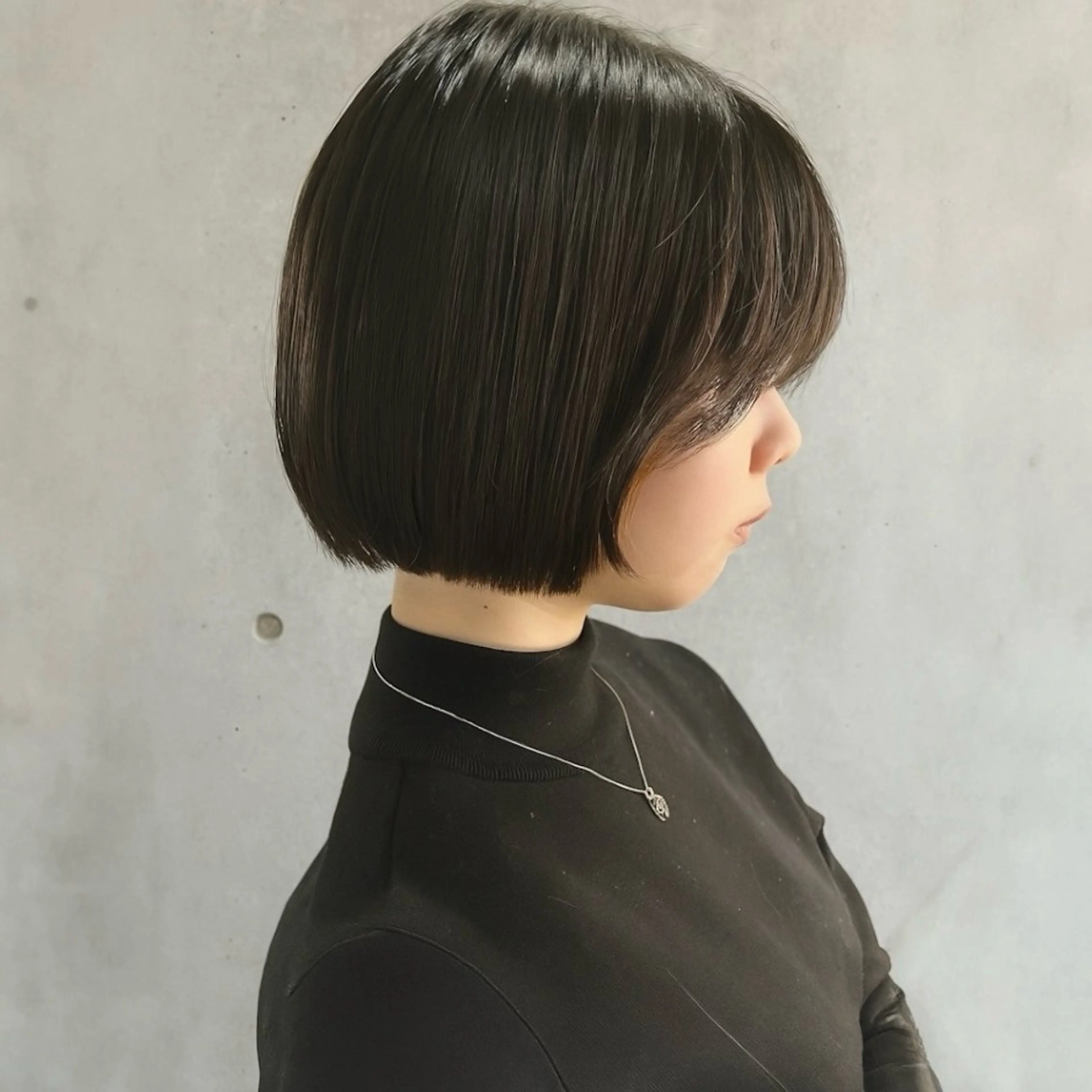 ショート カラー ボブ カット ヘアカラー トリートメント 清水優/ボブ /レイヤーボブのヘアスタイル