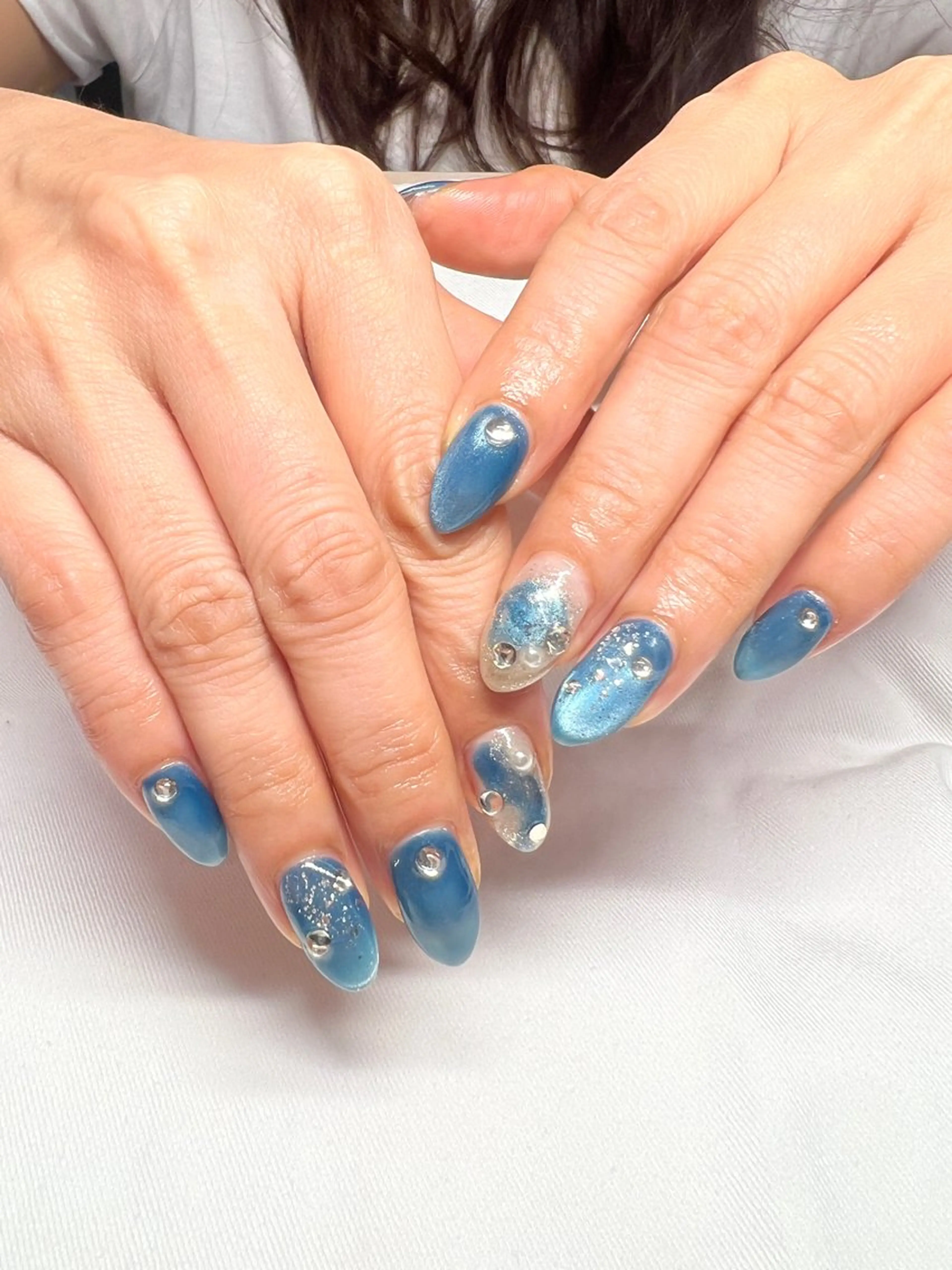 ネイル アートネイル シンプルネイル ハンドネイル Rin Nails Osakaのネイルデザイン