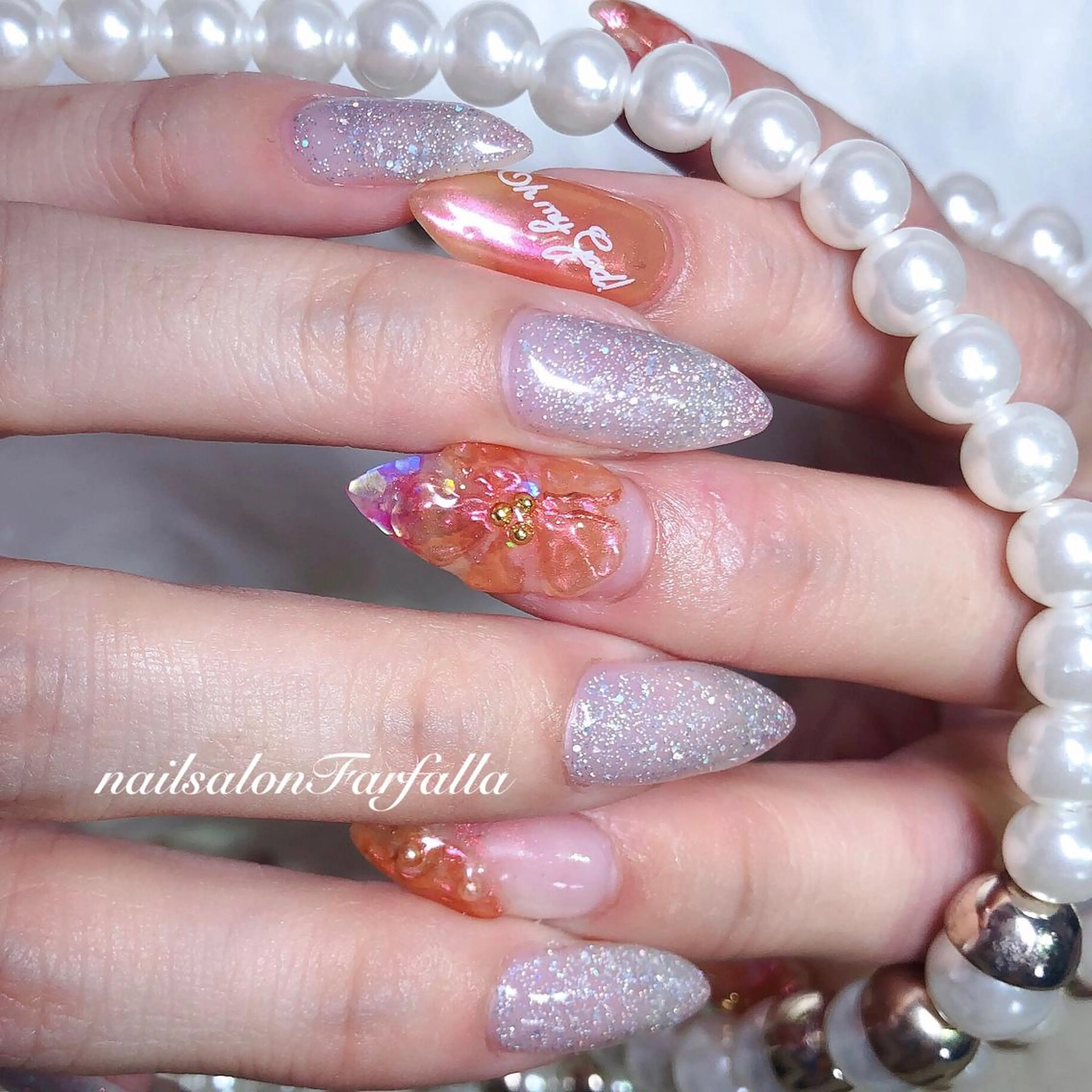 ネイル Farfalla Kieのネイルデザイン