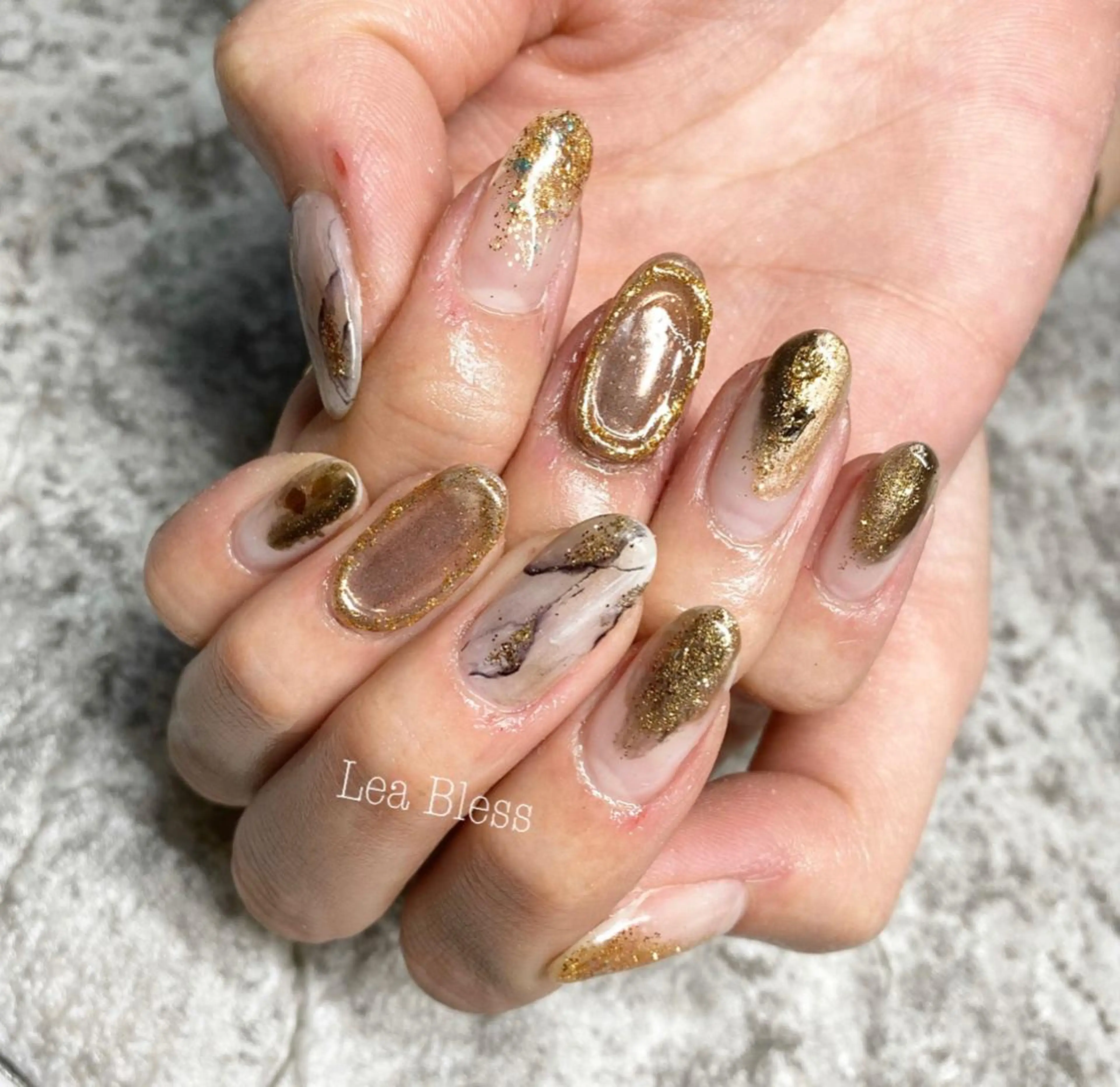 ネイル アートネイル Lea Bless 河原町のネイルデザイン