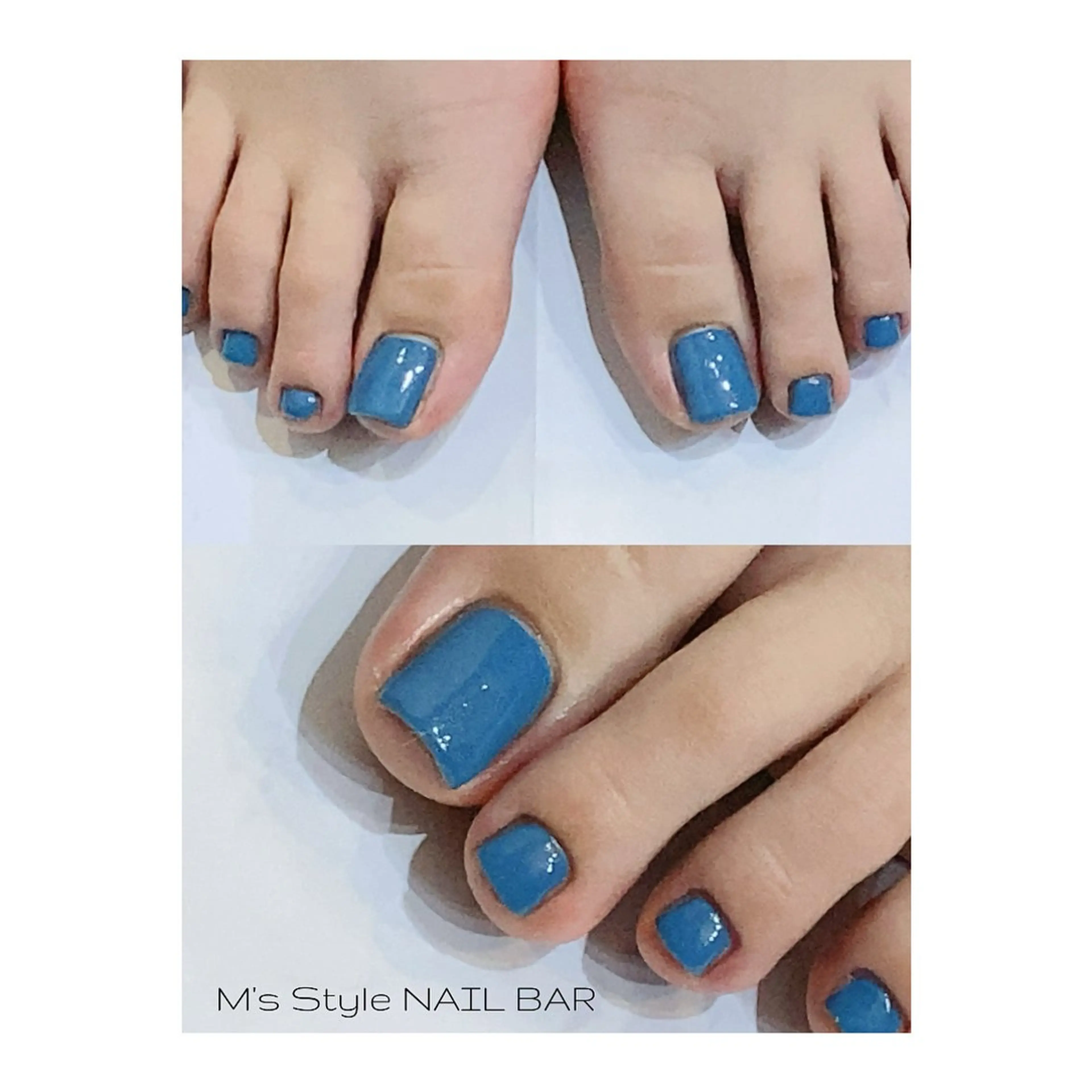 ネイル 成人式 フットネイル フレンチネイル ジェルネイル 韓国ネイル フットネイル M's Style NAIL BARのネイルデザイン