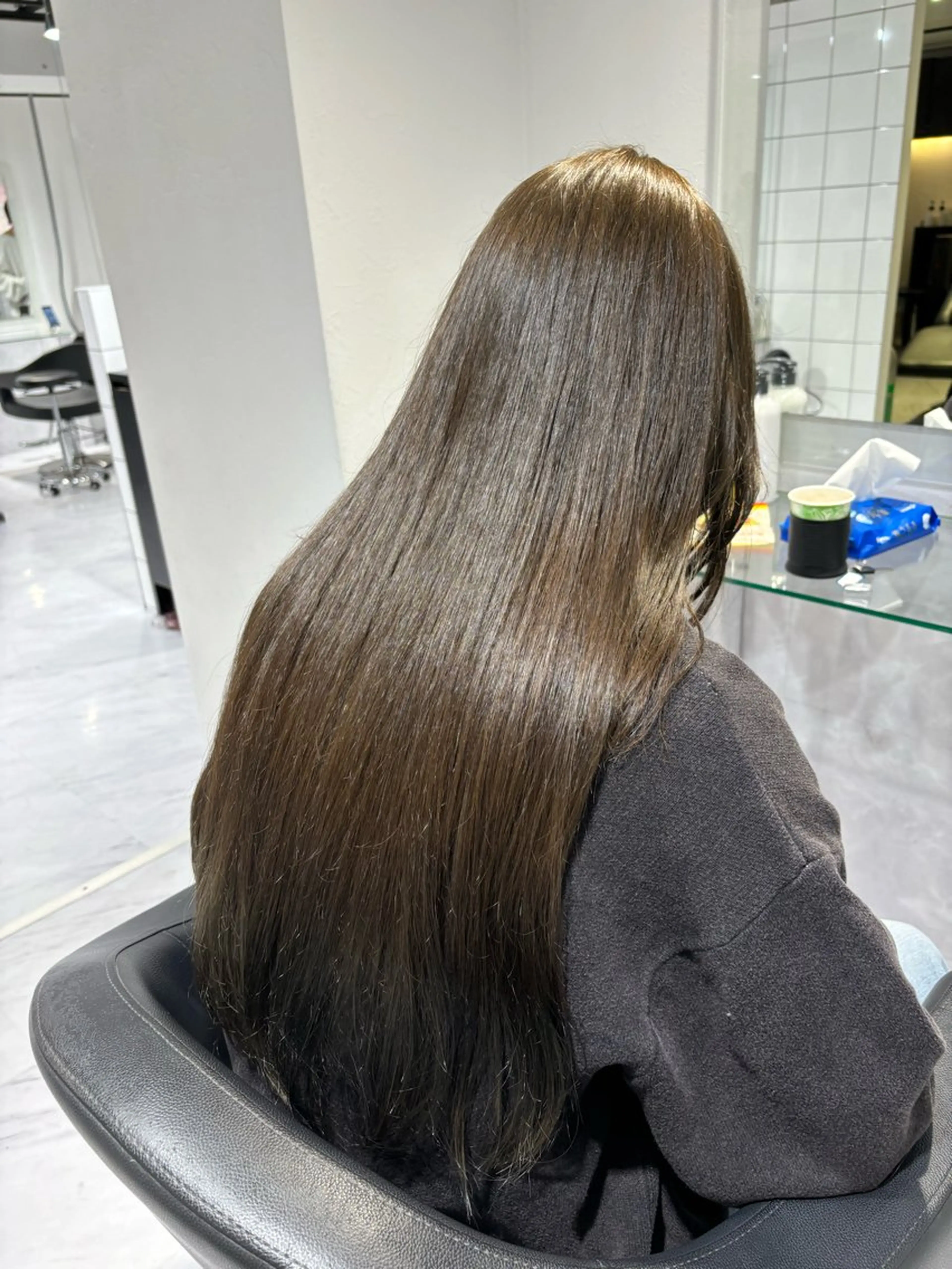 ロング カラー 表参道♡暗髪♡ 艶カラー♡アユミのヘアスタイル