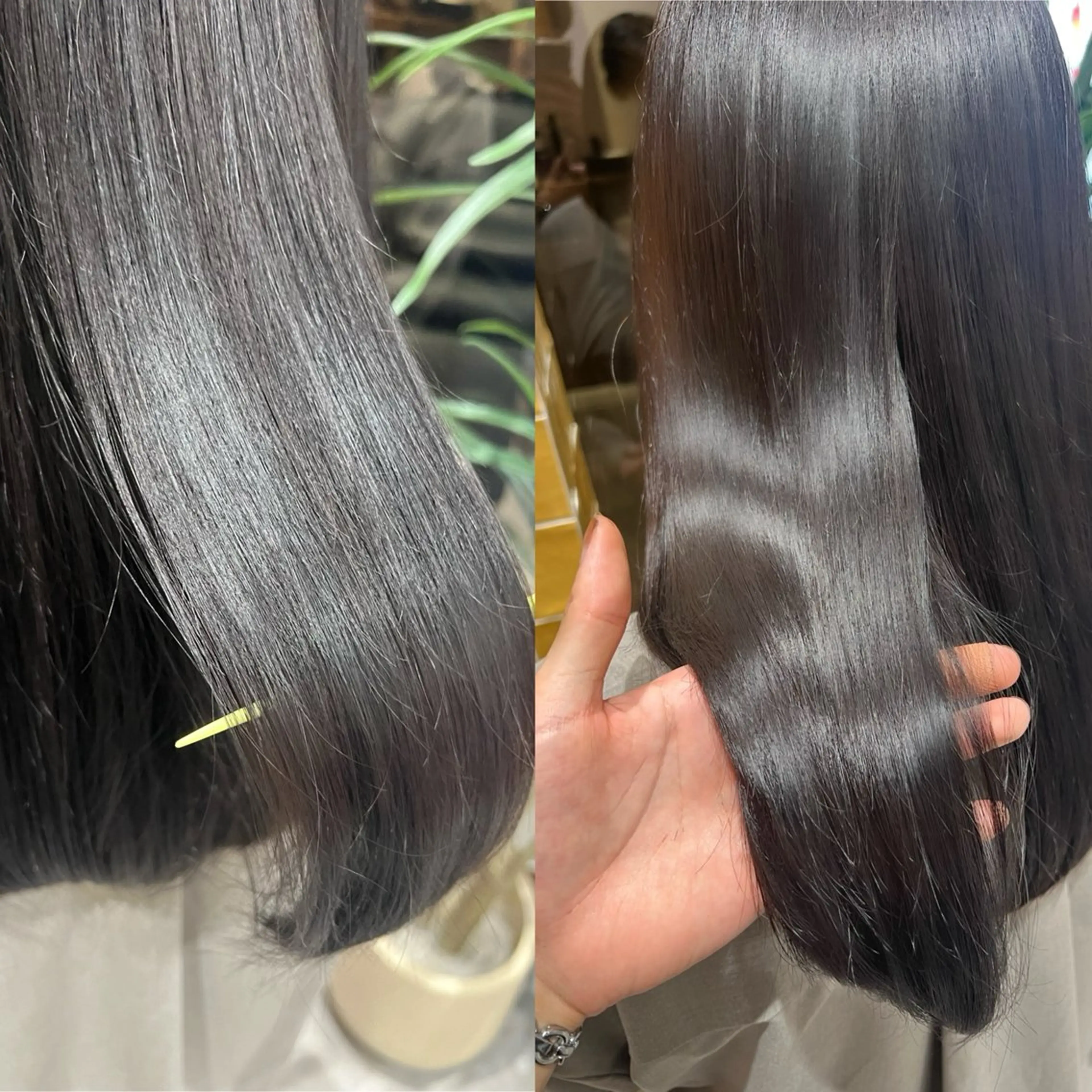 セミロング 髪質改善 トリートメント 艶髪/透明感 レイヤー YUKIのヘアスタイル