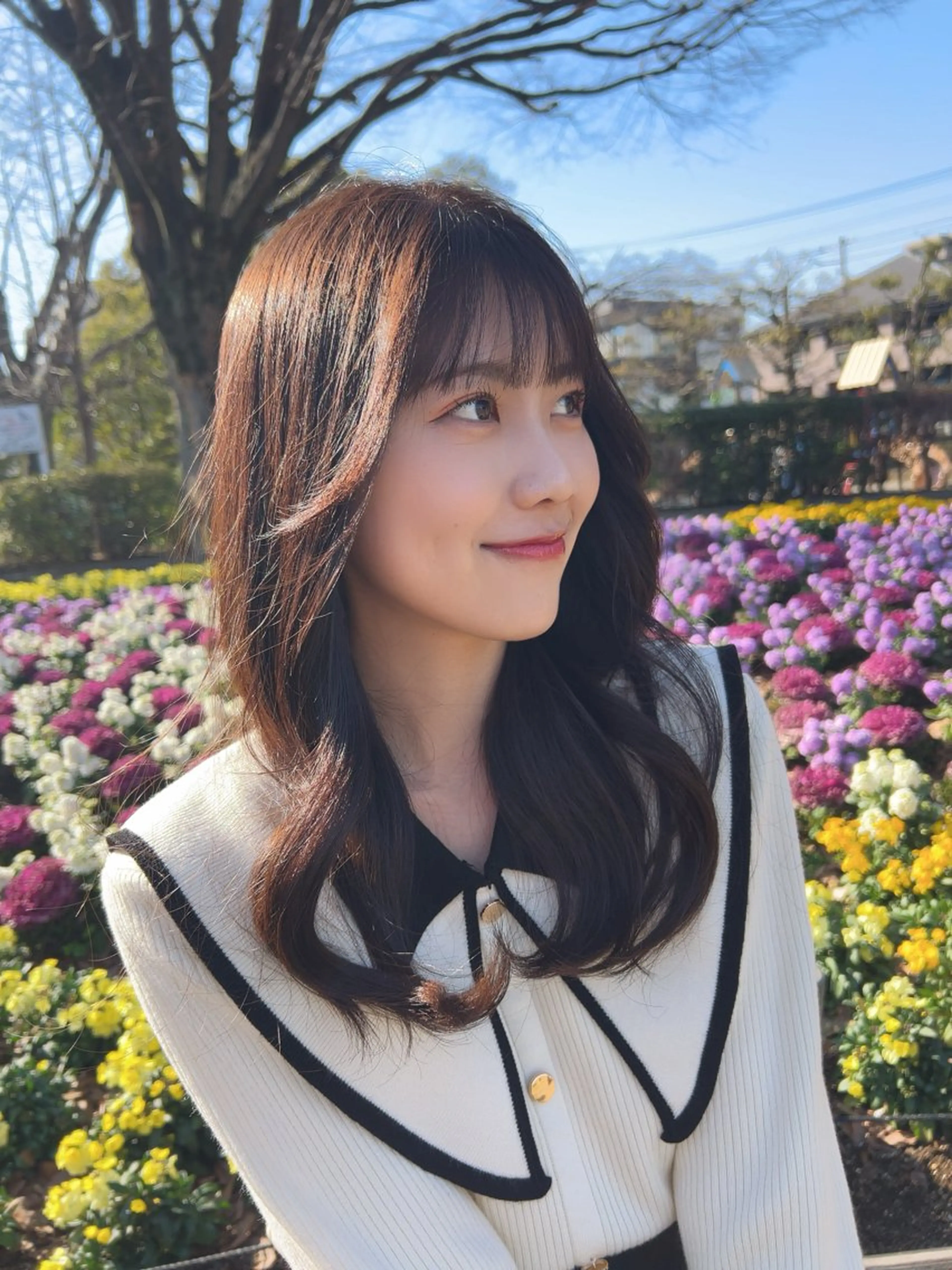 ロング カット ヘアカラー トリートメント ヘアセット cocoa船橋🦄 chinamiのヘアスタイル