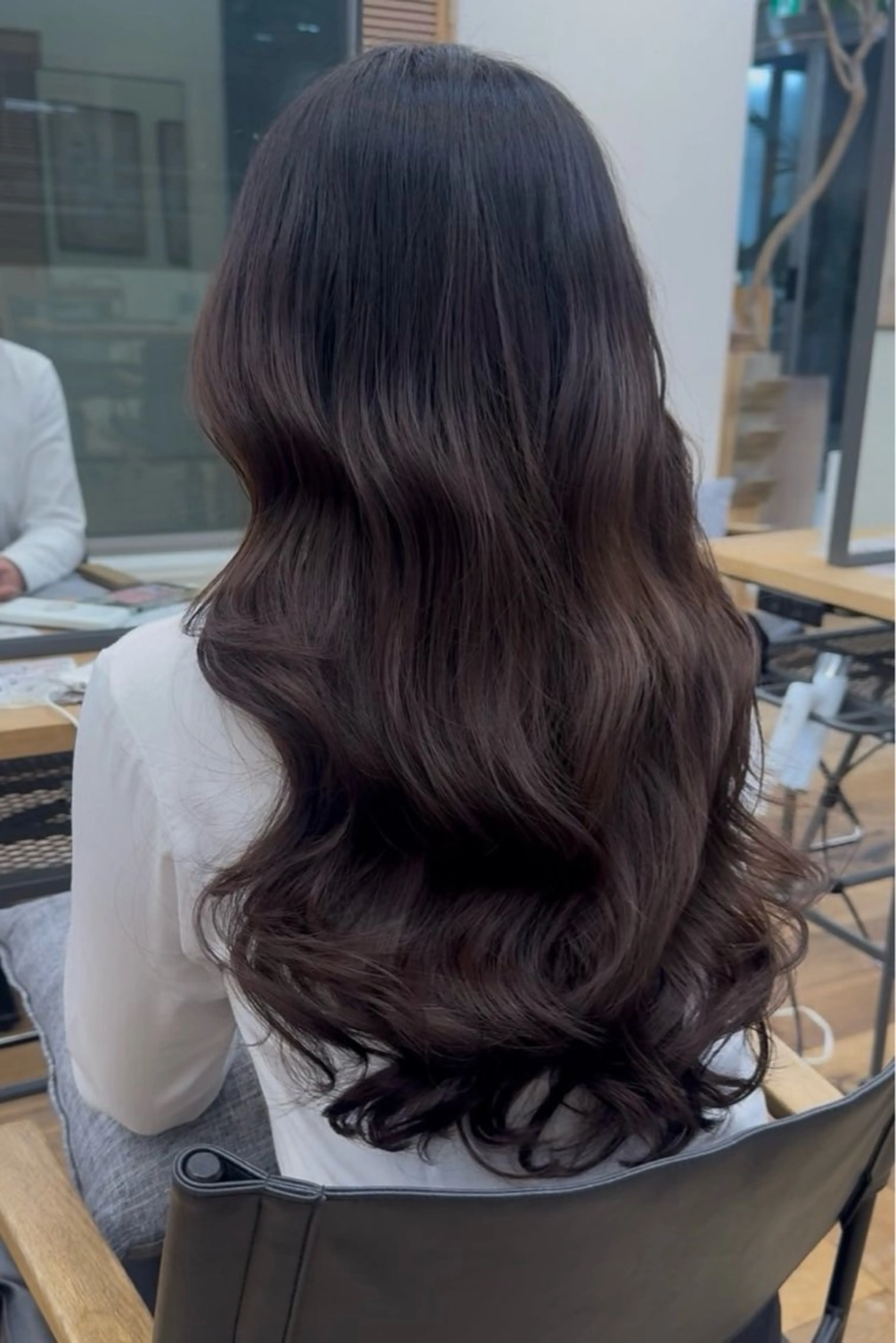 ロング パーマ 韓国風ヘア cocoa🎀 透明感カラー/パーマのヘアスタイル