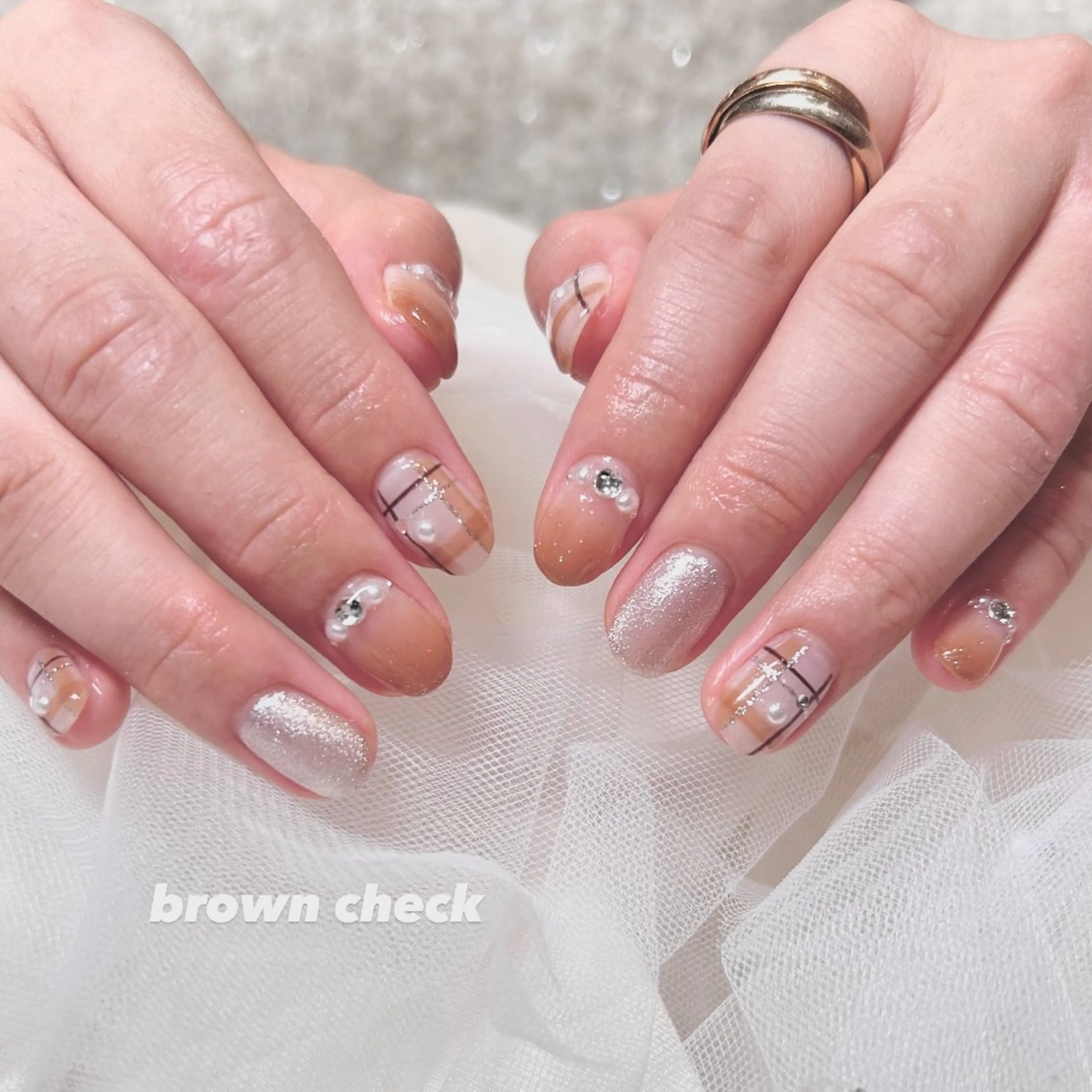 ネイル 長瀬 瑠霞のネイルデザイン