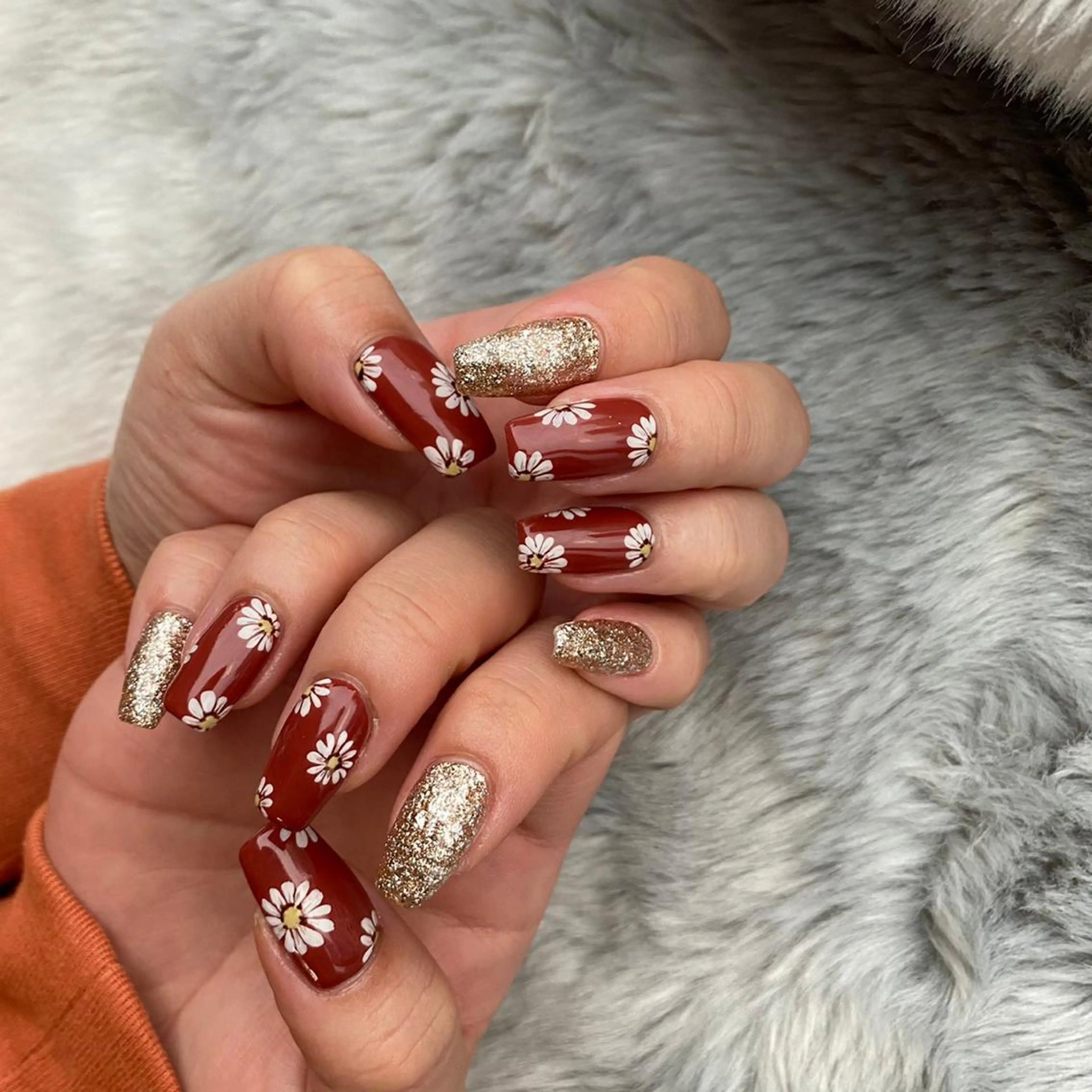 ネイル フラワーネイル 【やり放題専門店】 スカルプ＆長さ出しのネイルデザイン