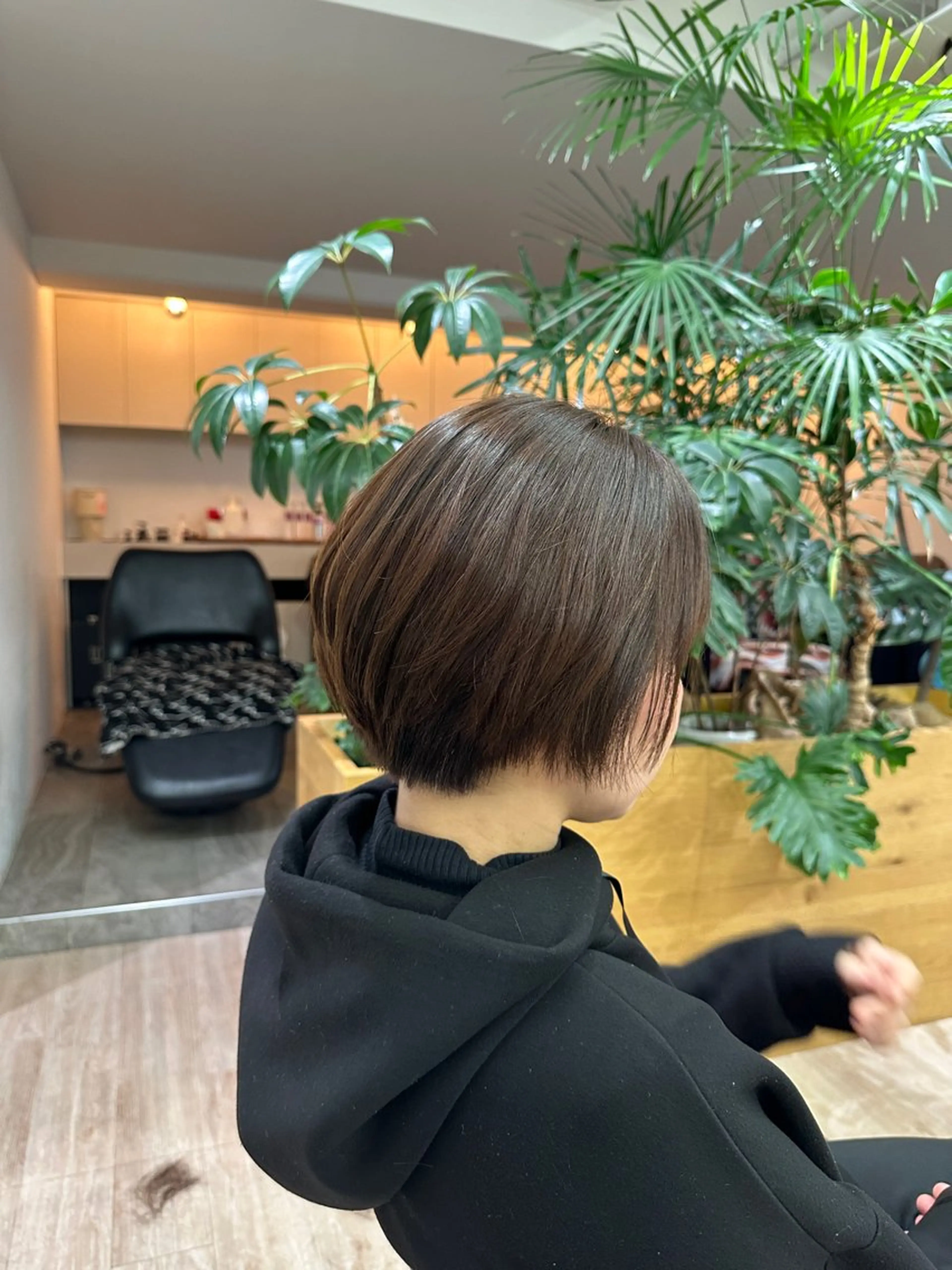 ショート 切りっぱなし/髪質 改善矯正/さやか🫧のヘアスタイル