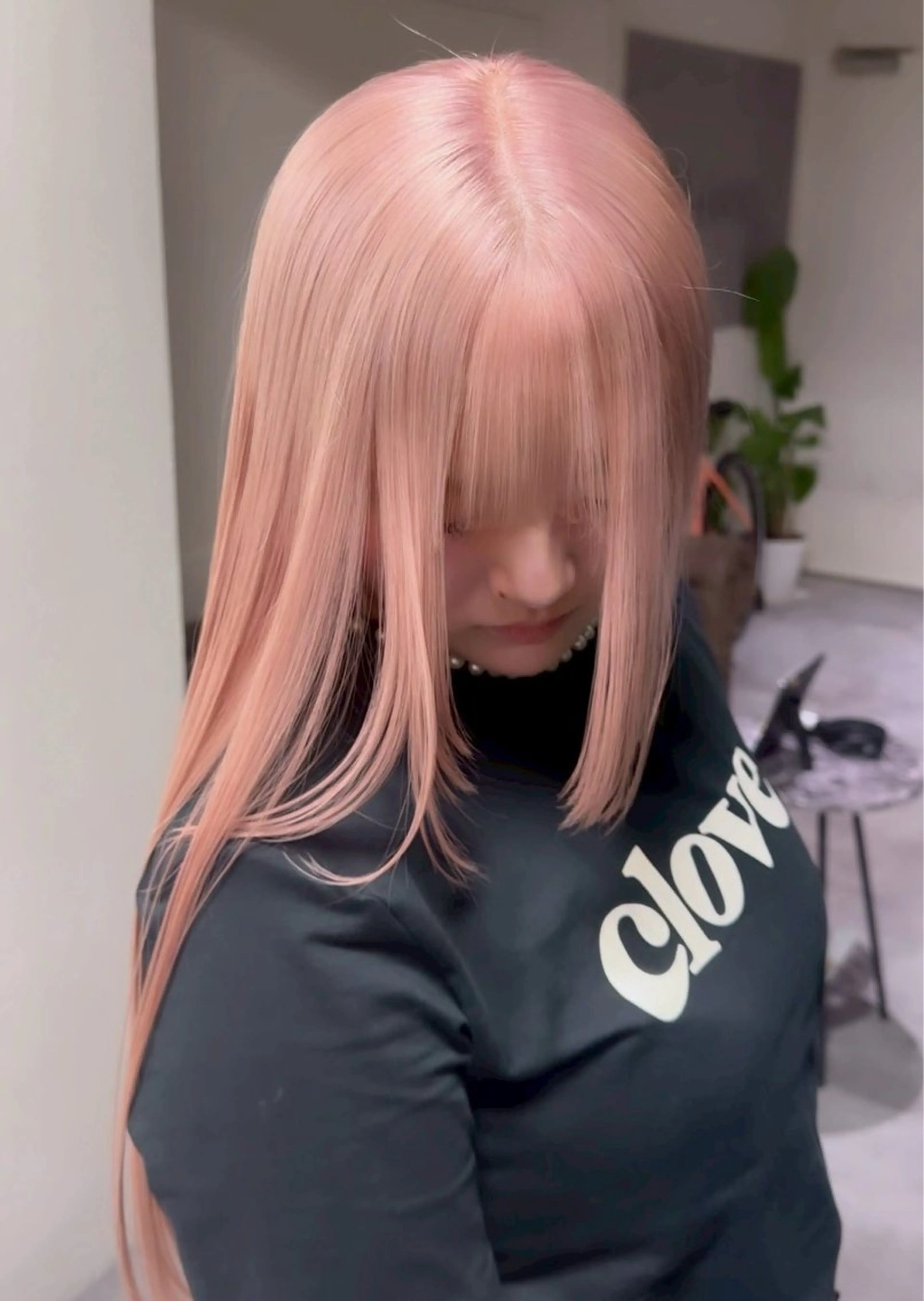 ロング ヘアカラー MOMO/‎ブリーチ /ハイトーン‎🤍のヘアスタイル