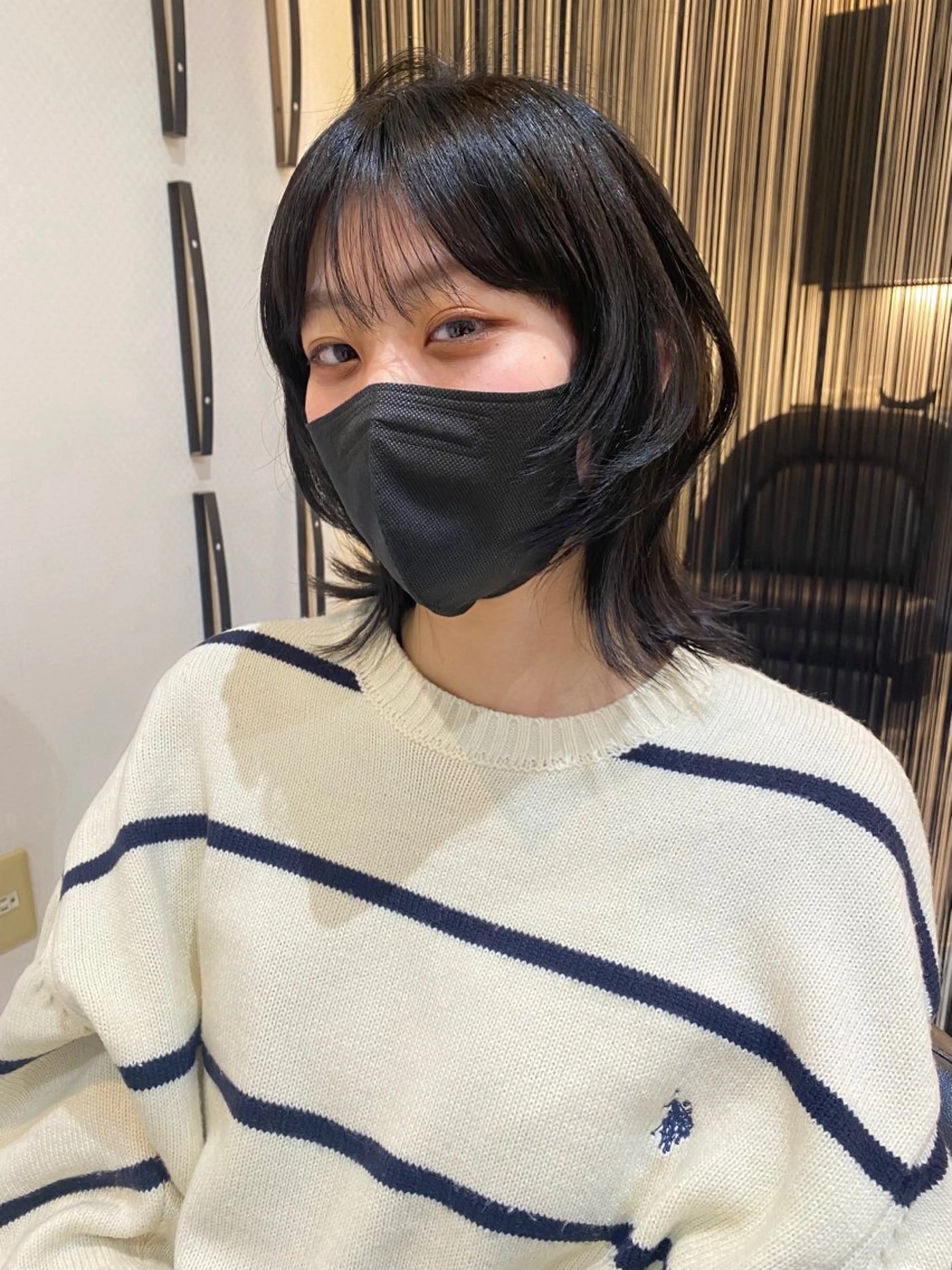 ショート カラー 黒髪 カット ヘアカラー トリートメント mai / linoah˚✧のヘアスタイル