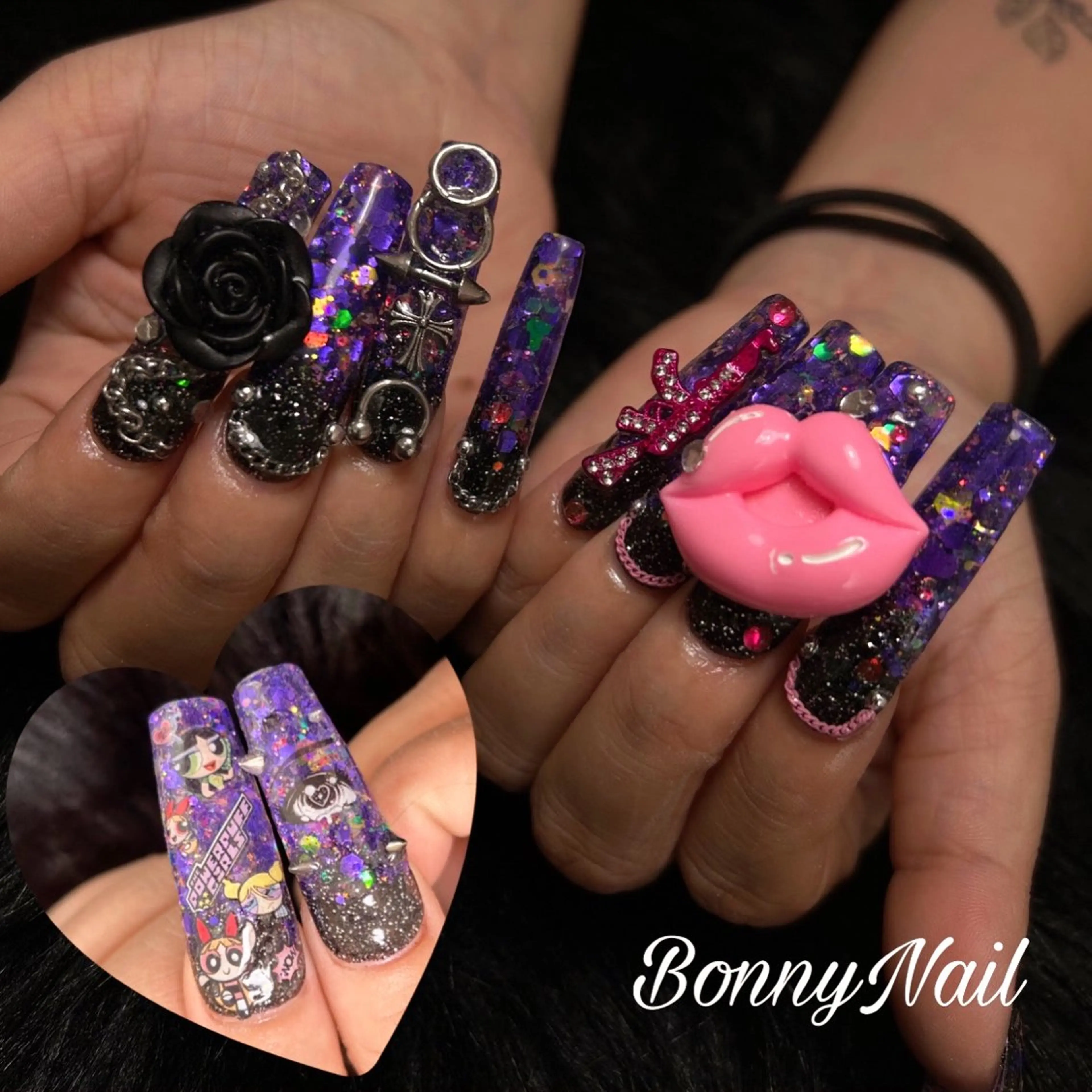 ネイル ロングネイル ハンドネイル Bonny Nailのネイルデザイン