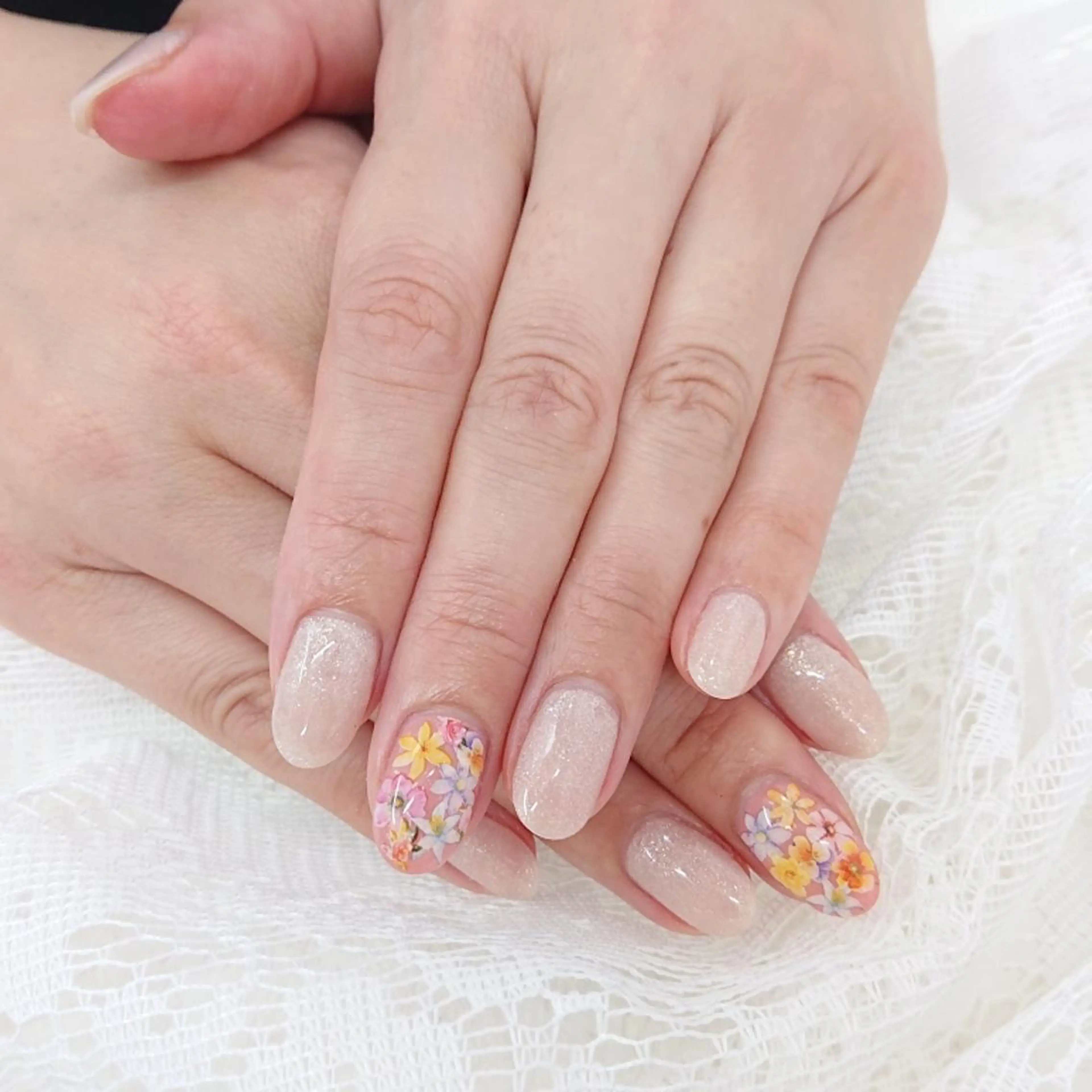 ネイル アートネイル フラワーネイル ジェルネイル ワンカラーネイル ソフトジェル トミー ワイのネイルデザイン