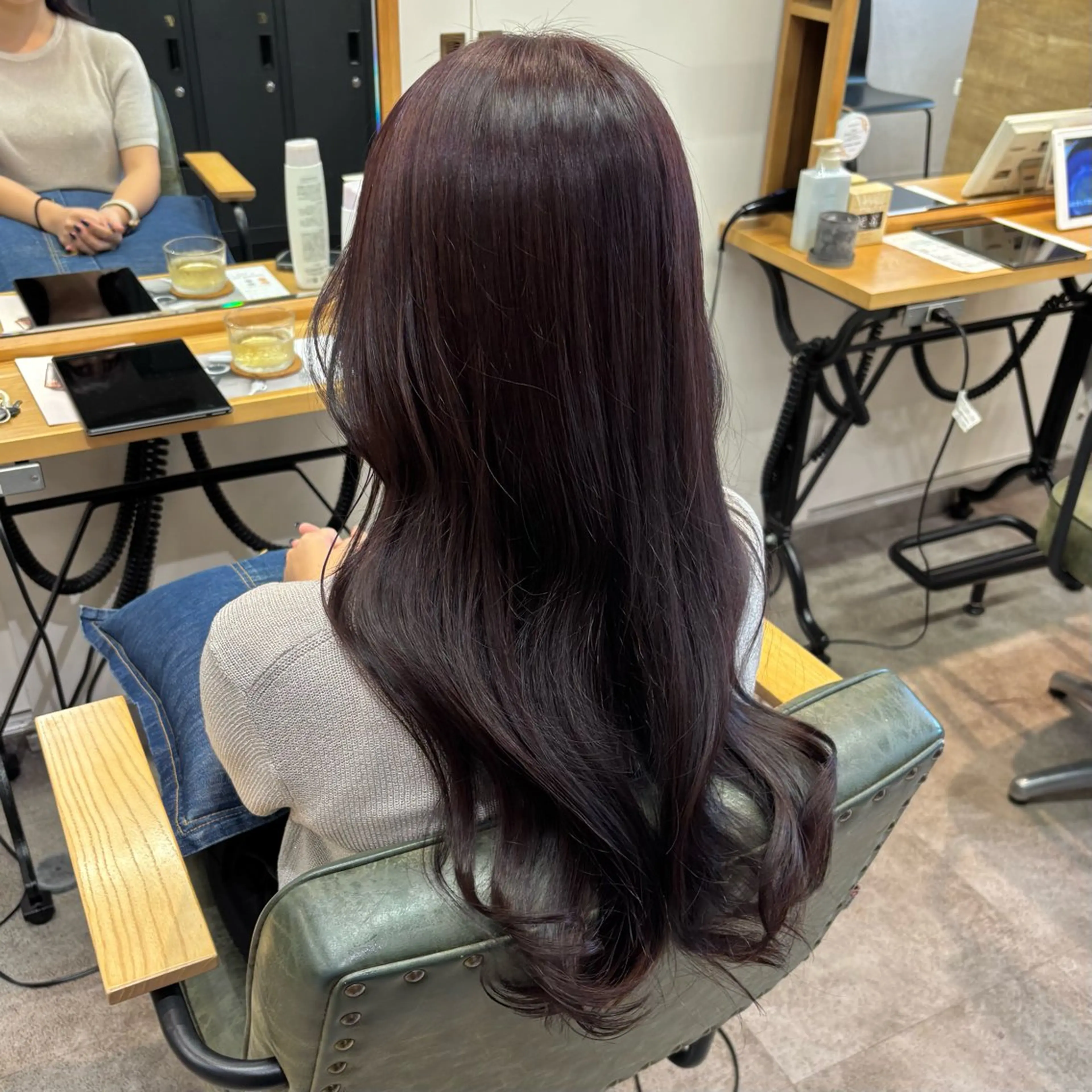 カラー ラベンダーカラー ピンクカラー ピンクラベンダー カット ヘアカラー トリートメント 艶カラー🪡髪質改善 アレンジ🎀airiのヘアスタイル