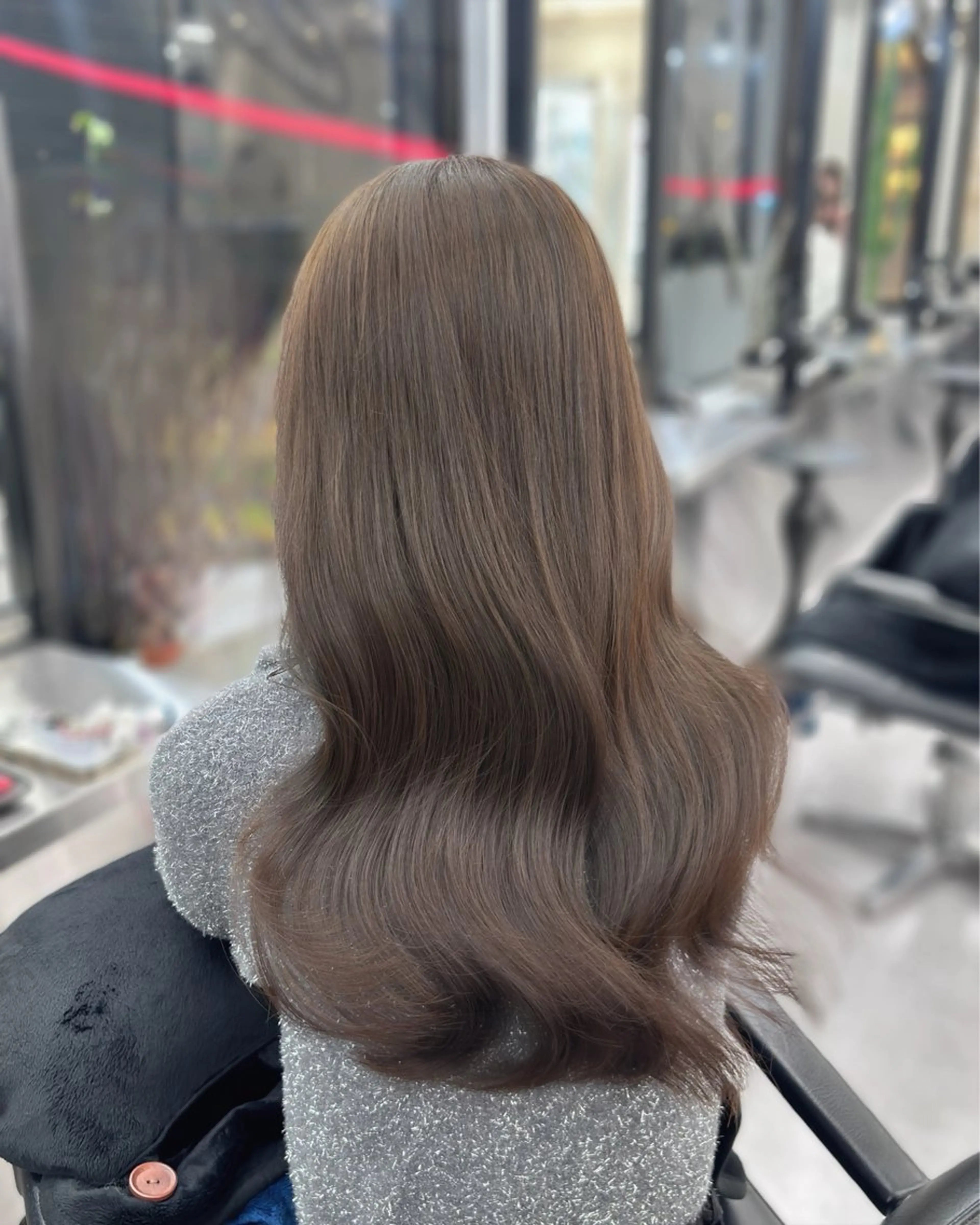 ロング カラー 心斎橋/ブリーチなし 髪質改善/レイヤーのヘアスタイル