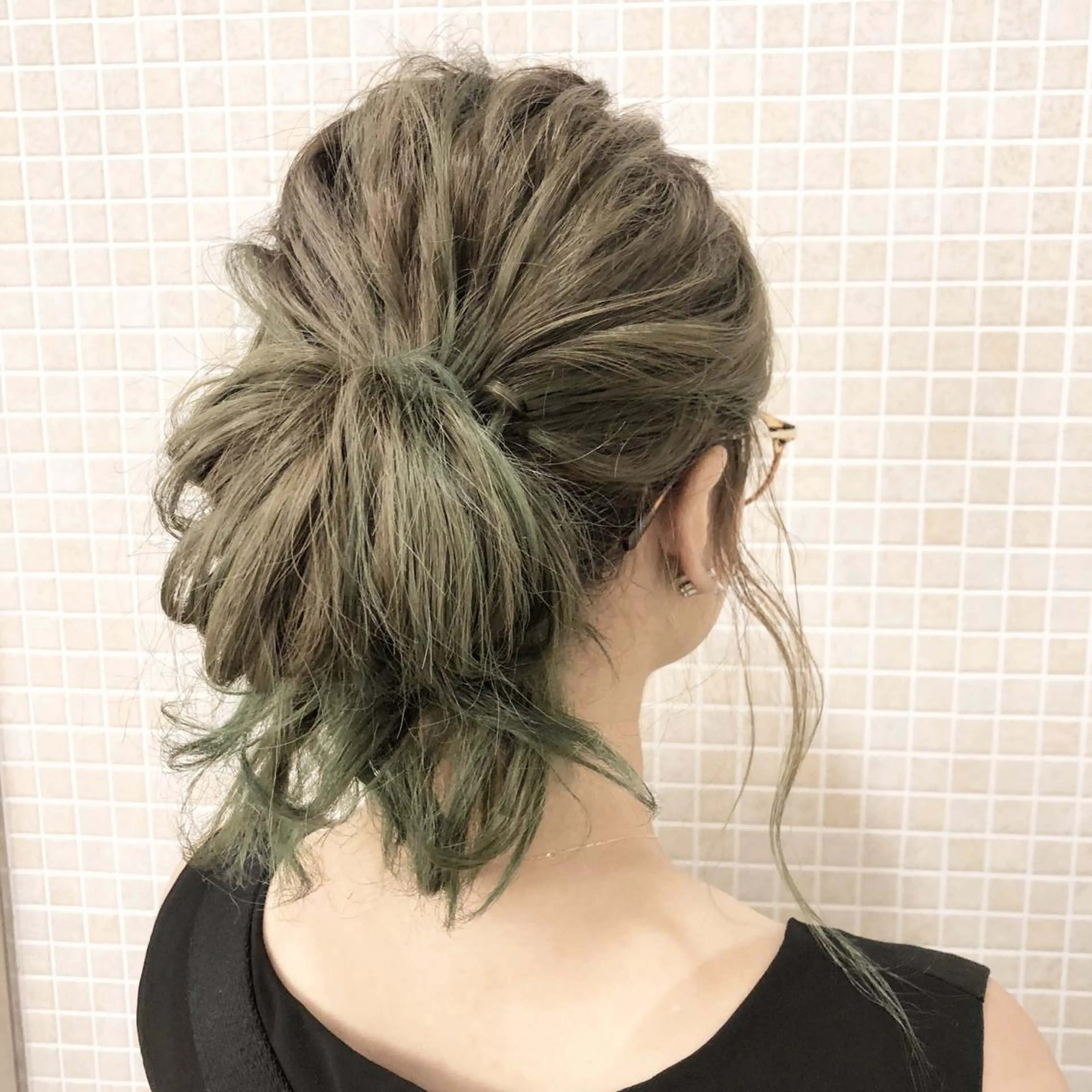 ヘアアレンジ 若井 春実のヘアスタイル