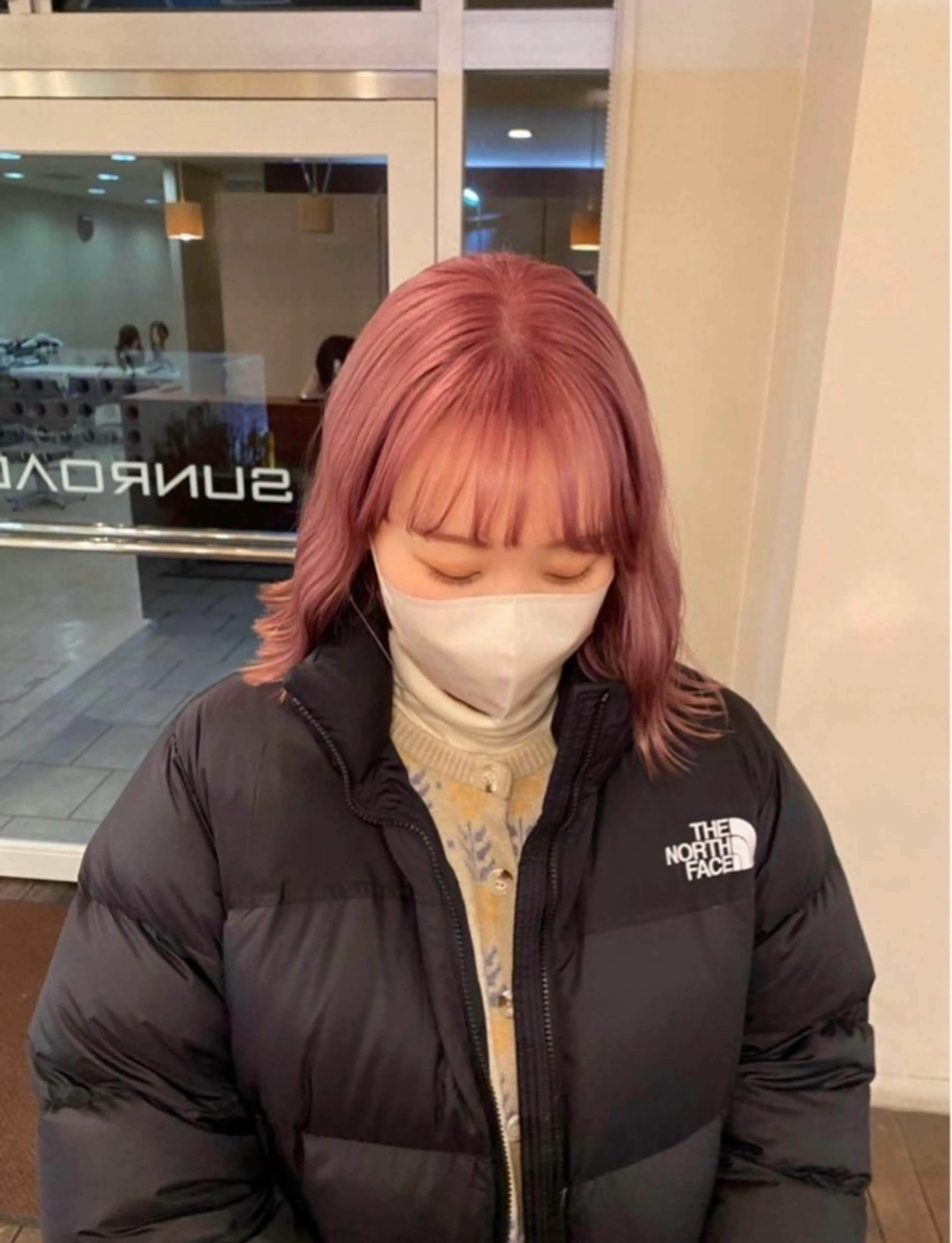 カラー 上村 里奈のヘアスタイル