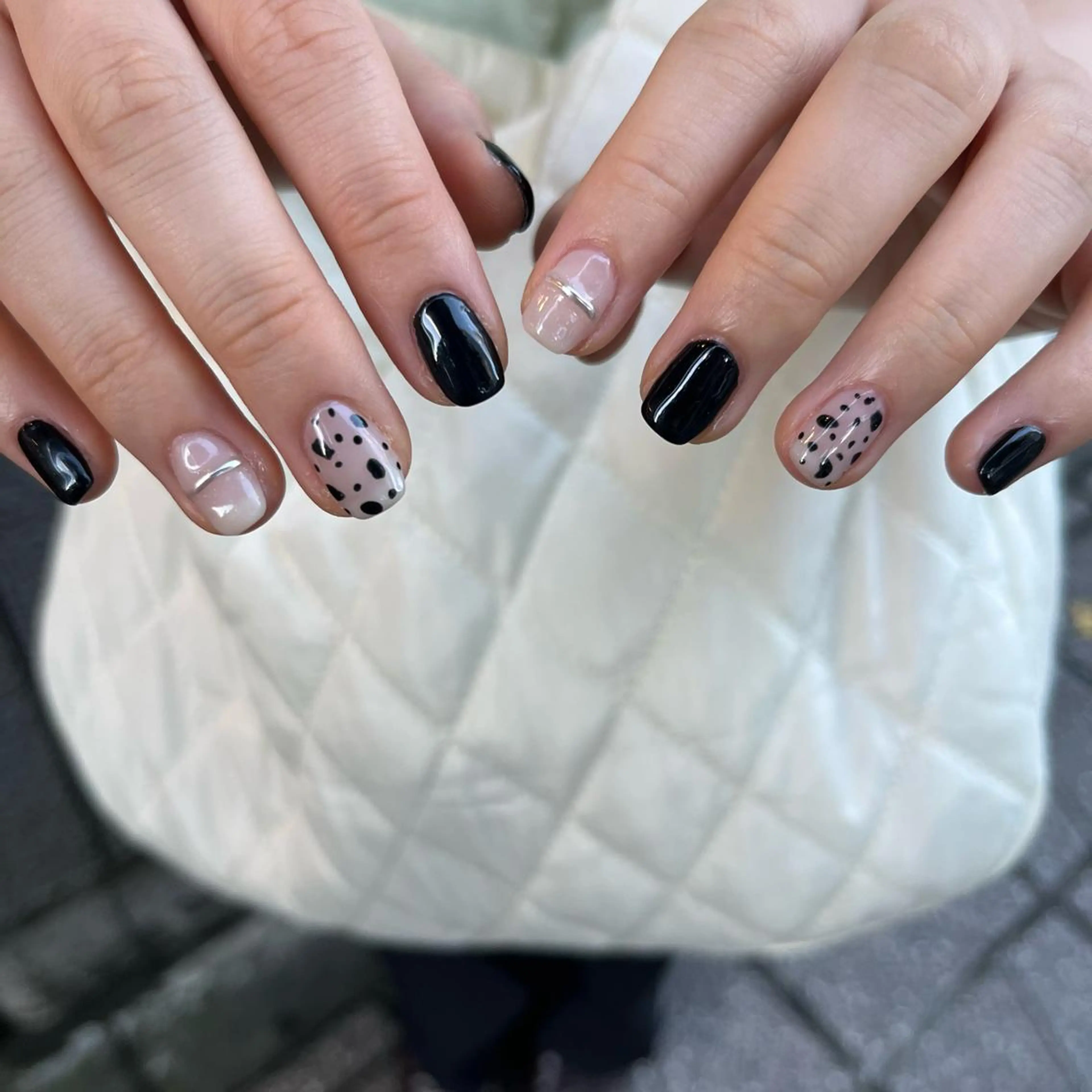 ネイル 持ち込み 関谷 真登佳のネイルデザイン