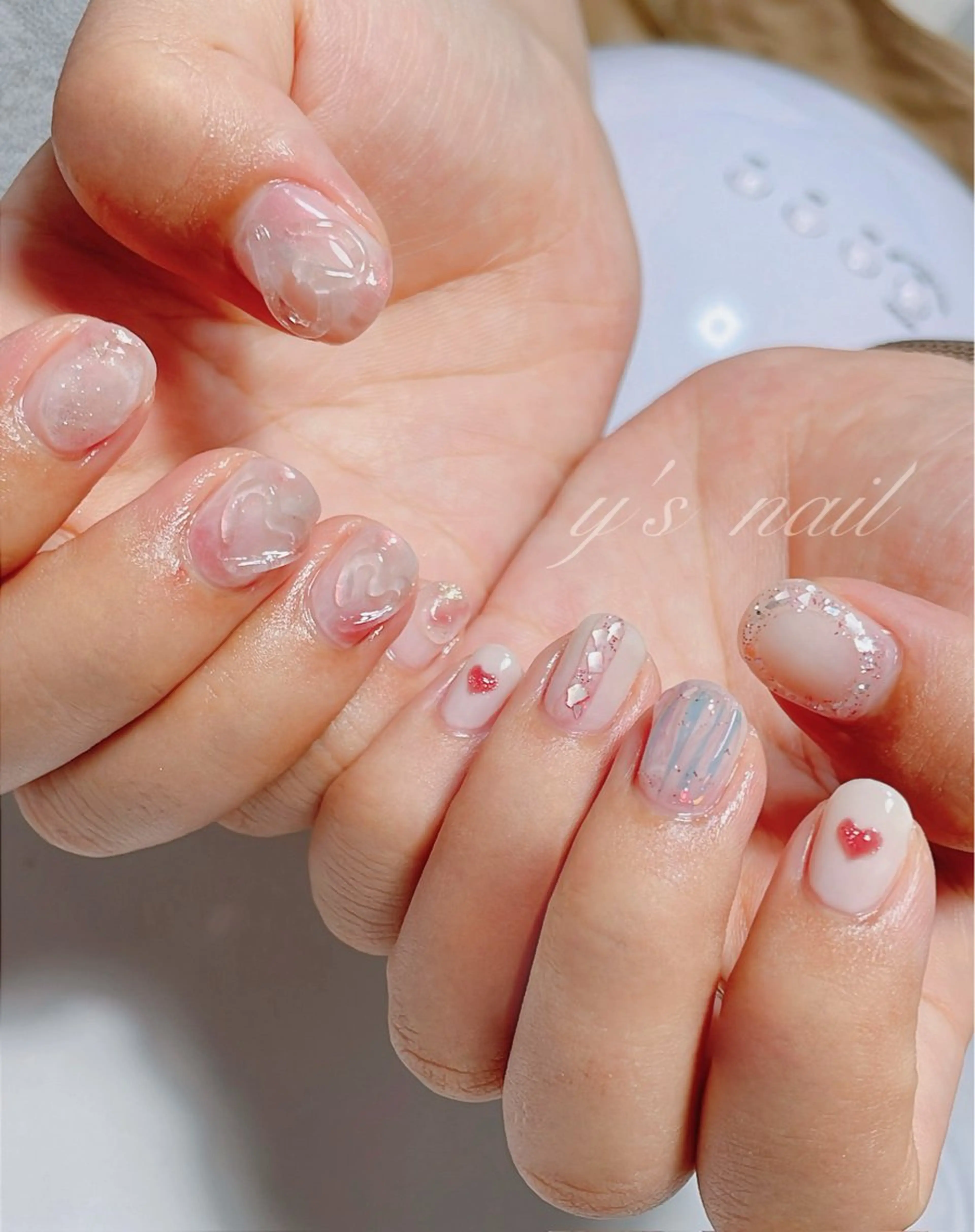 ネイル ハンドネイル y’s nail ✧ゆきのネイルデザイン