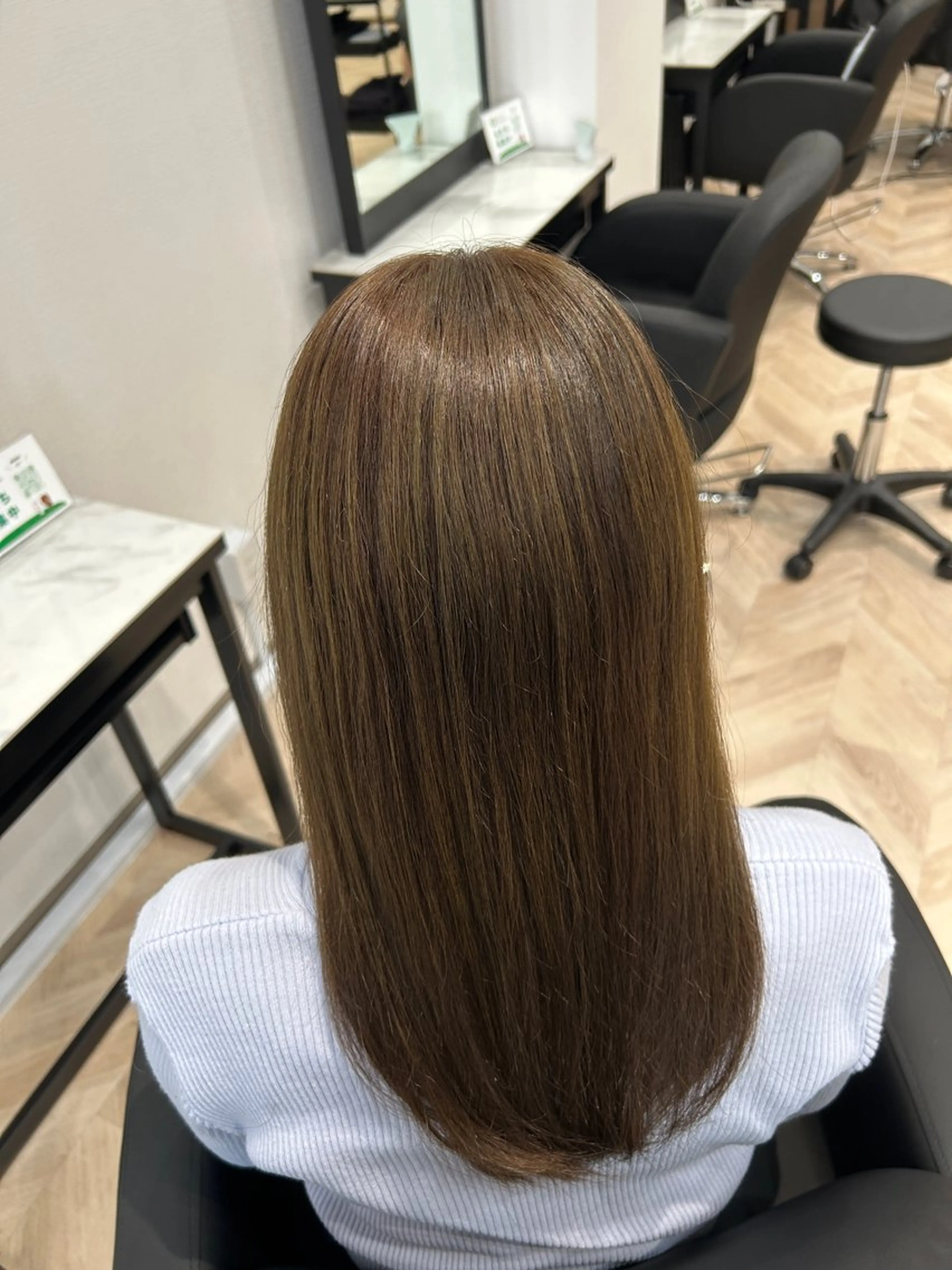 セミロング カット ヘアカラー Marin🫐/ 名駅/レイヤーカットのヘアスタイル