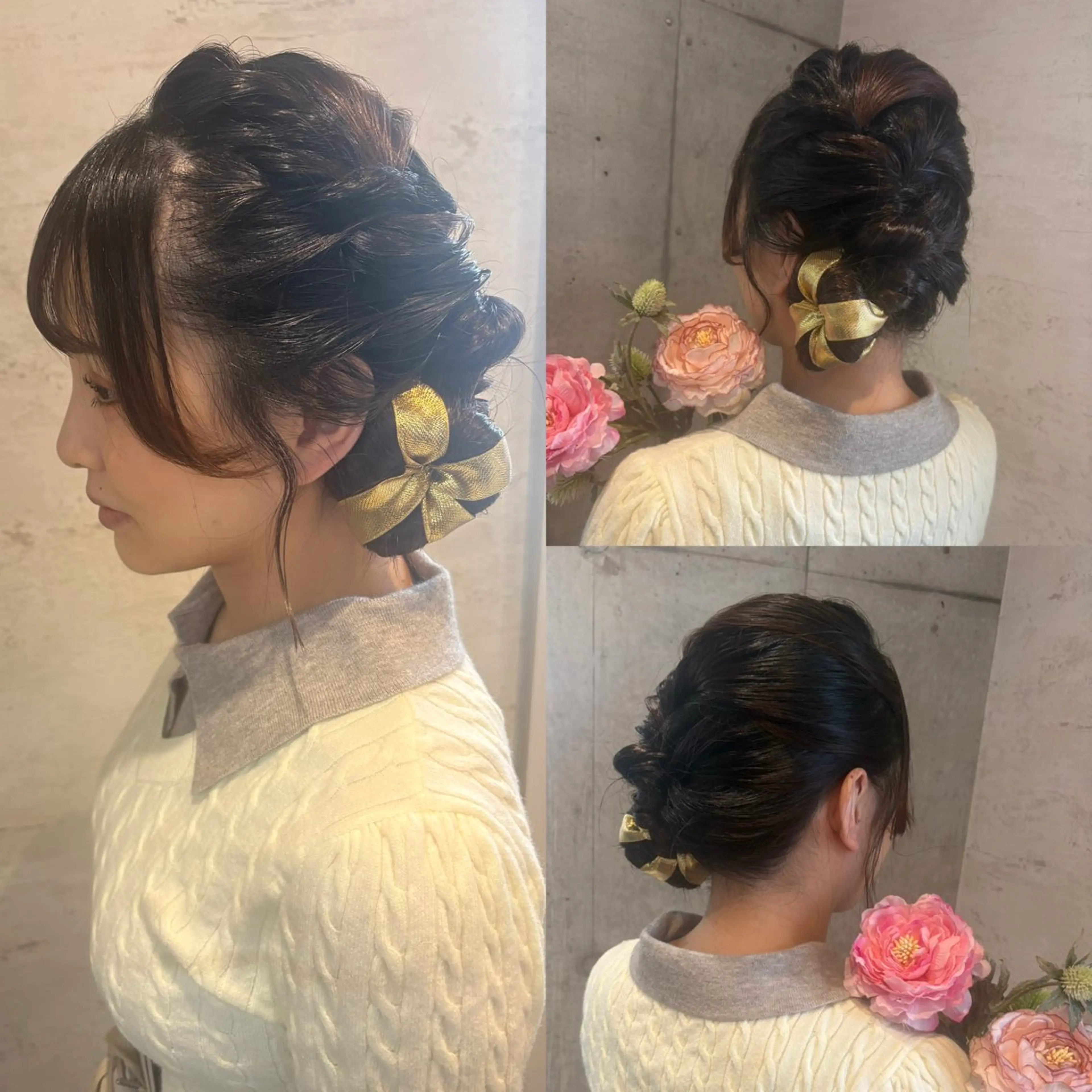 ロング ヘアアレンジ ヘアセット 美髪× ヘアセット✨Araiのヘアスタイル