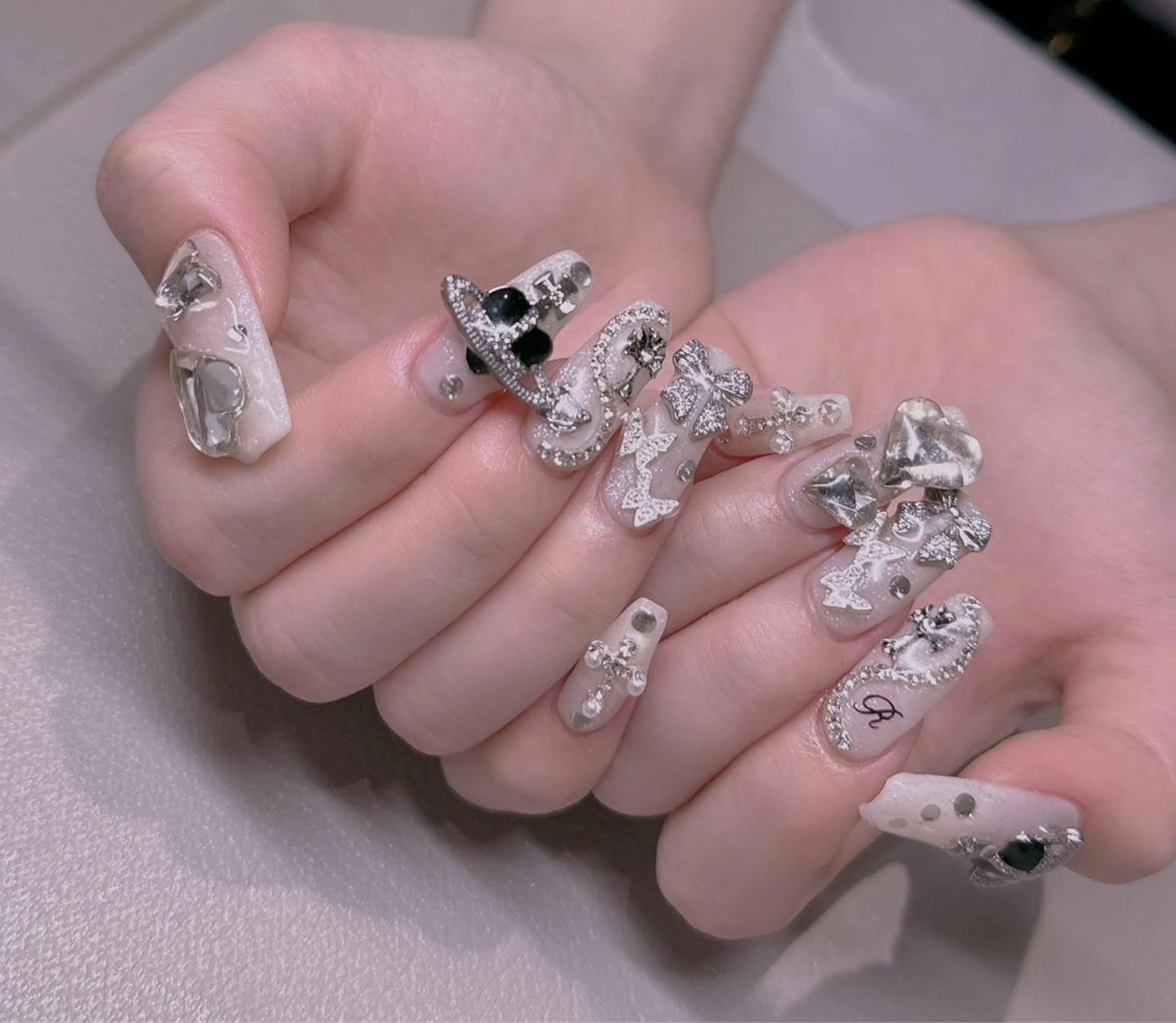 ネイル 長さだし専門店 M2　rikaのネイルデザイン