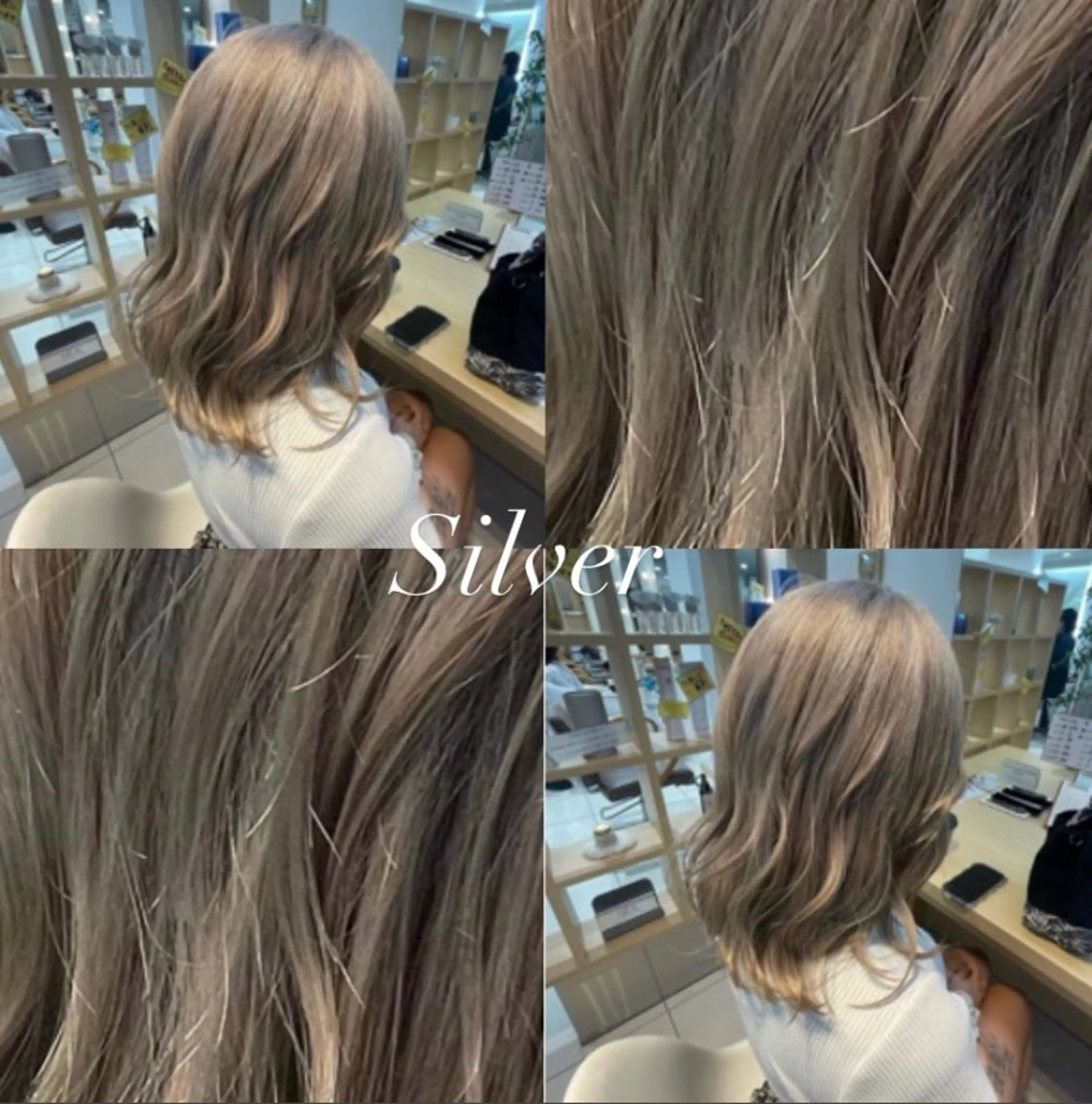 セミロング ❤︎韓国レイヤー❤︎ アカリのヘアスタイル