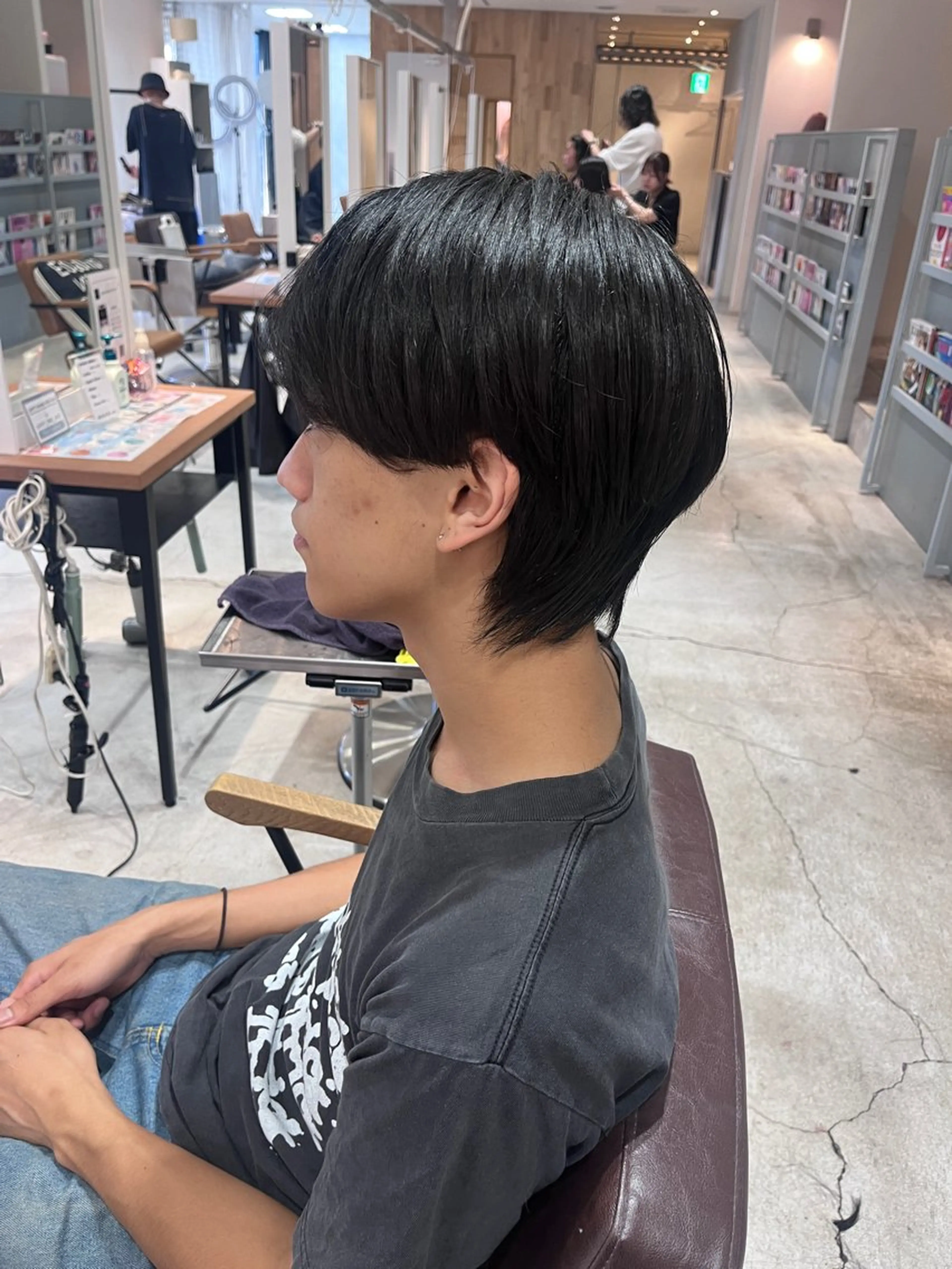 メンズ カット 大阪韓国メンズ特化 LUNAのヘアスタイル