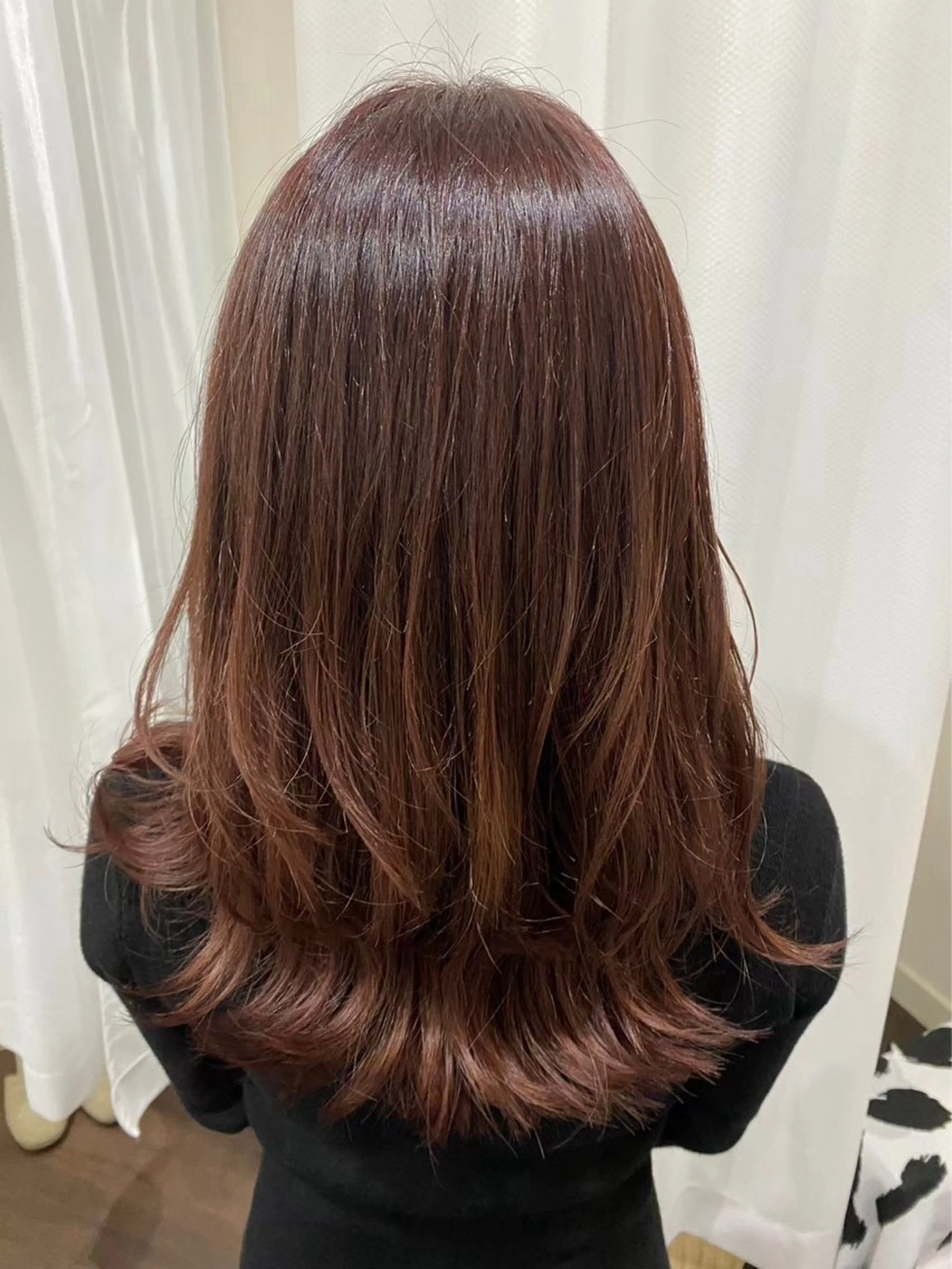 ロング カラー 髙橋 未来のヘアスタイル