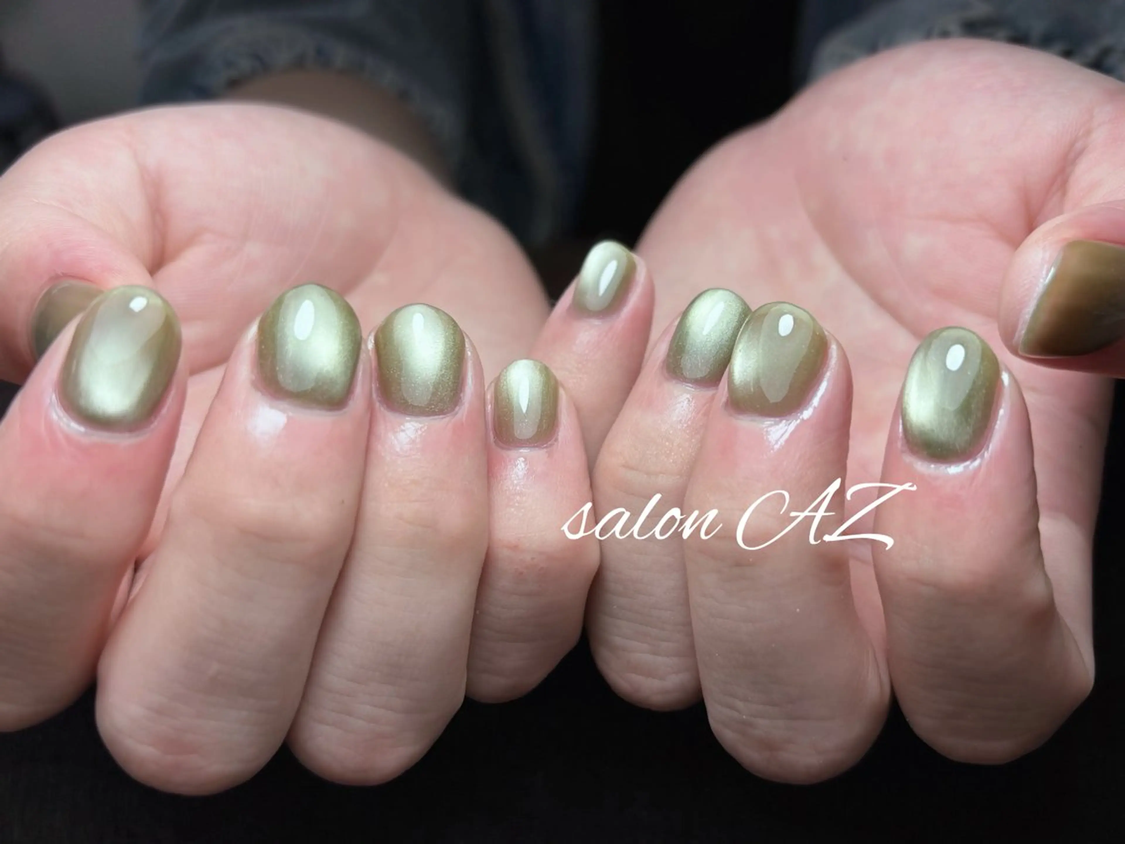 ネイル アートネイル フットネイル フレンチネイル マグネットネイル 持ち込み ハンドネイル salon AZのネイルデザイン