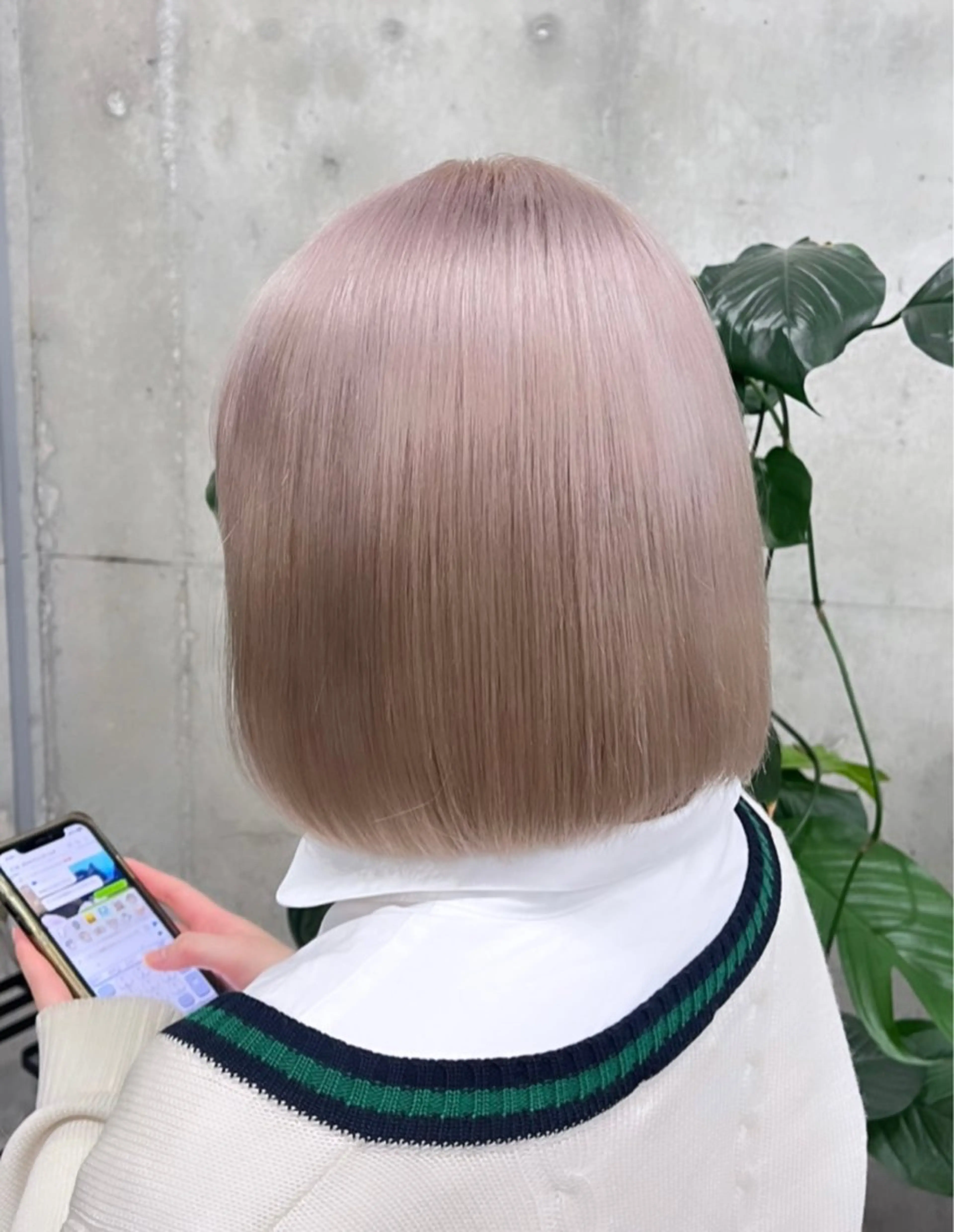 ミディアム ROIS 表参道所属・ハイトーン🫧艶髪 MAIKAのヘアスタイル