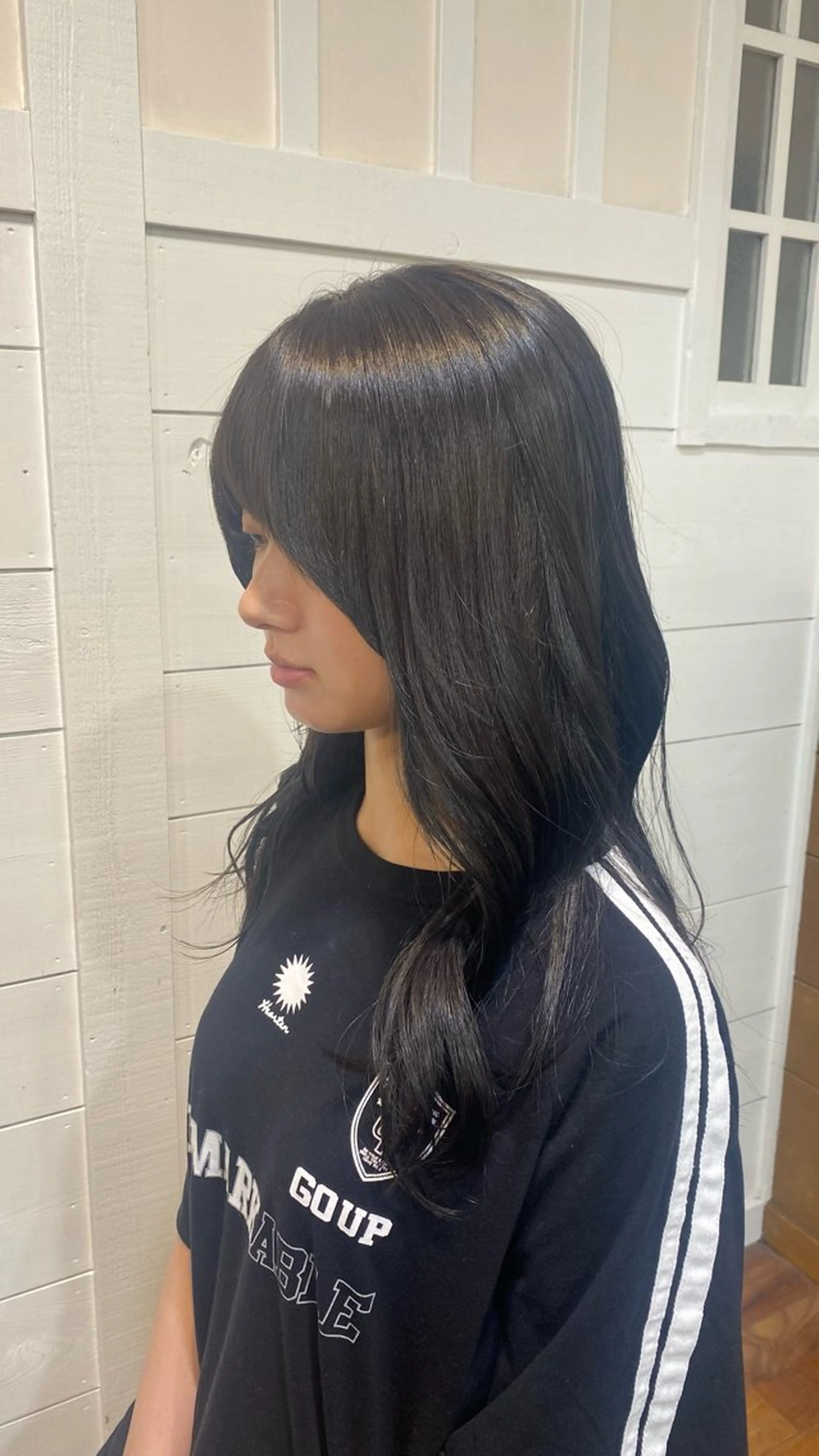 カラー 平塚 遥菜のヘアスタイル