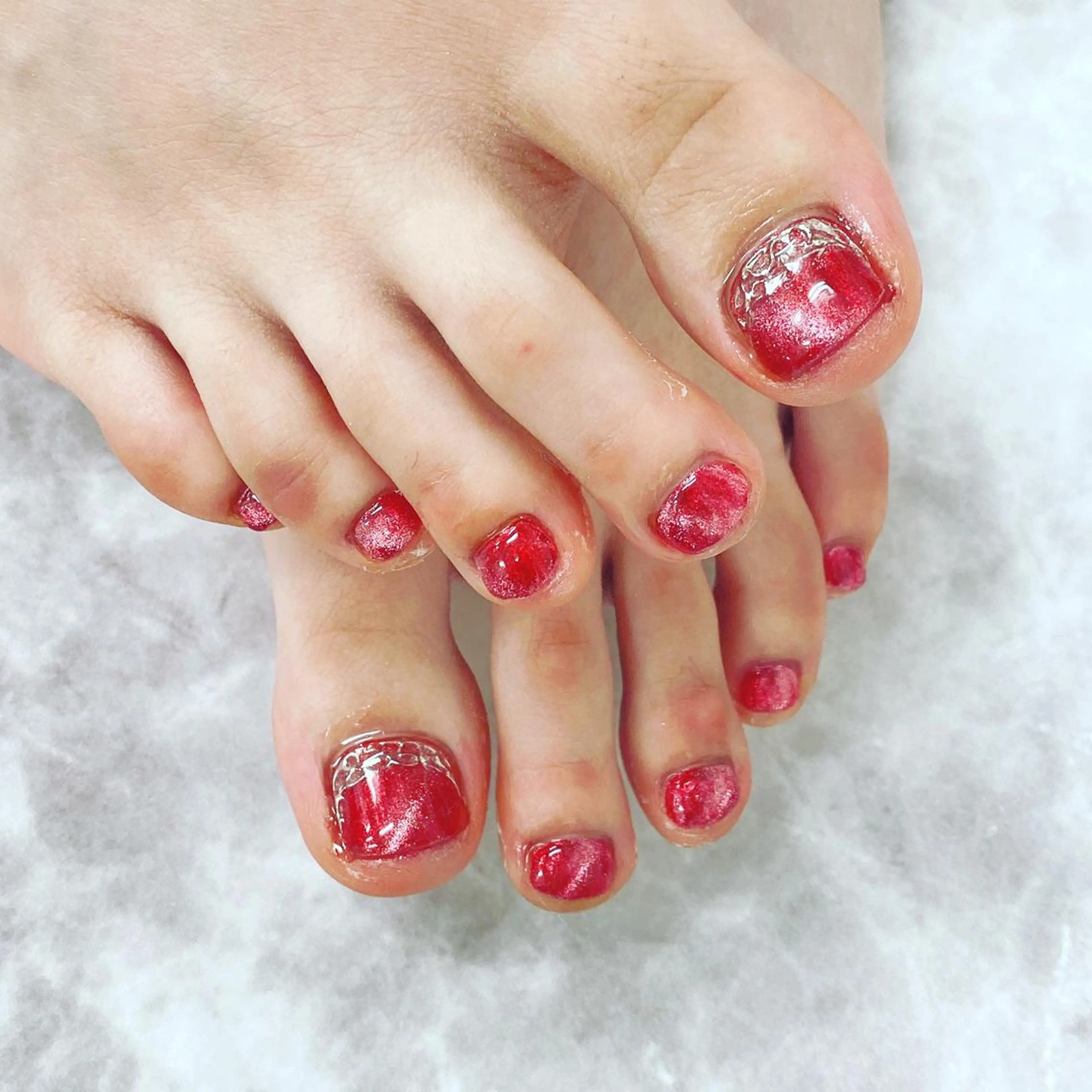 ネイル アートネイル フットネイル N._._. clawのネイルデザイン