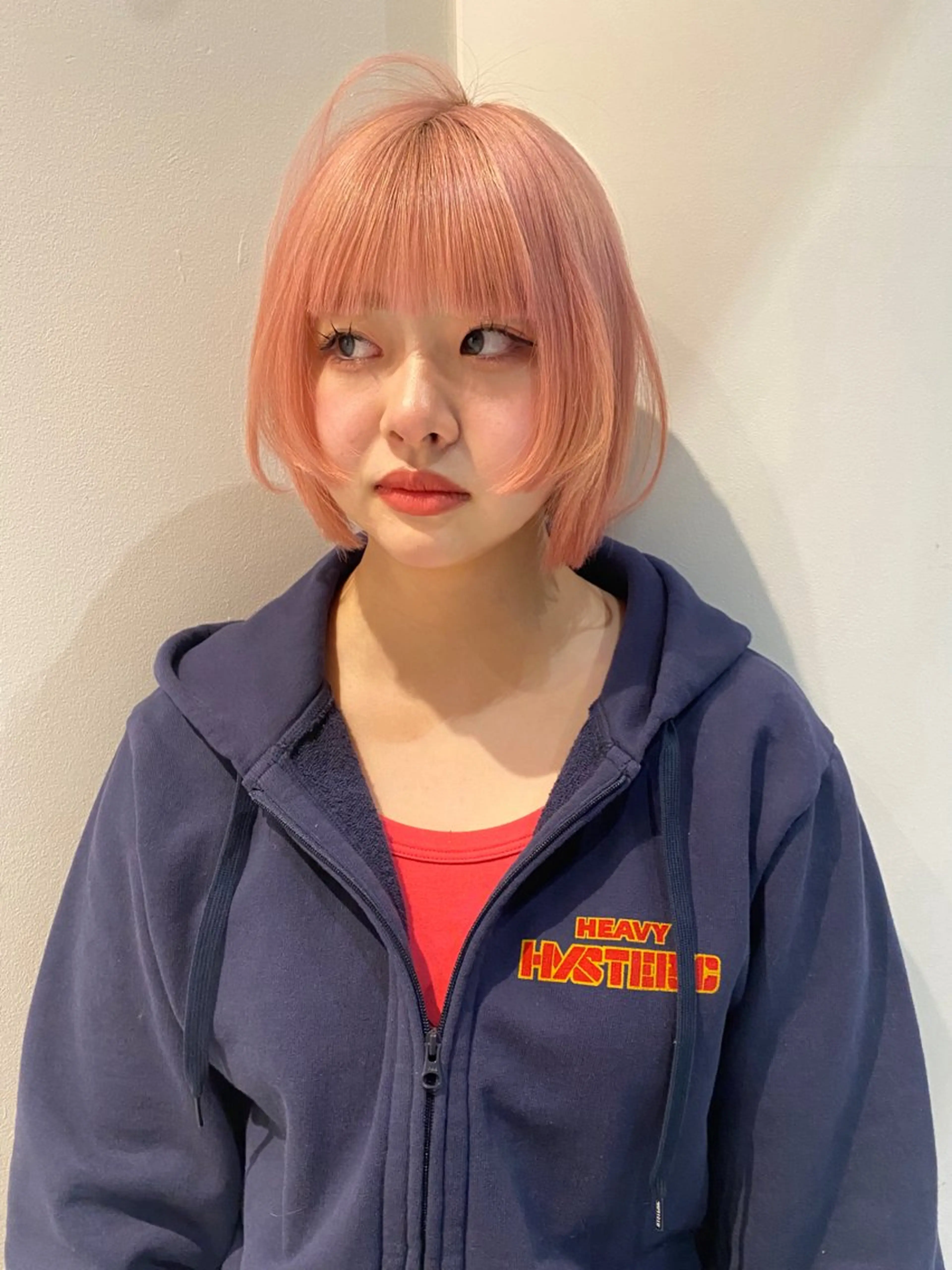 ショート カラー ボブ カット ヘアカラー トリートメント mai / linoah˚✧のヘアスタイル