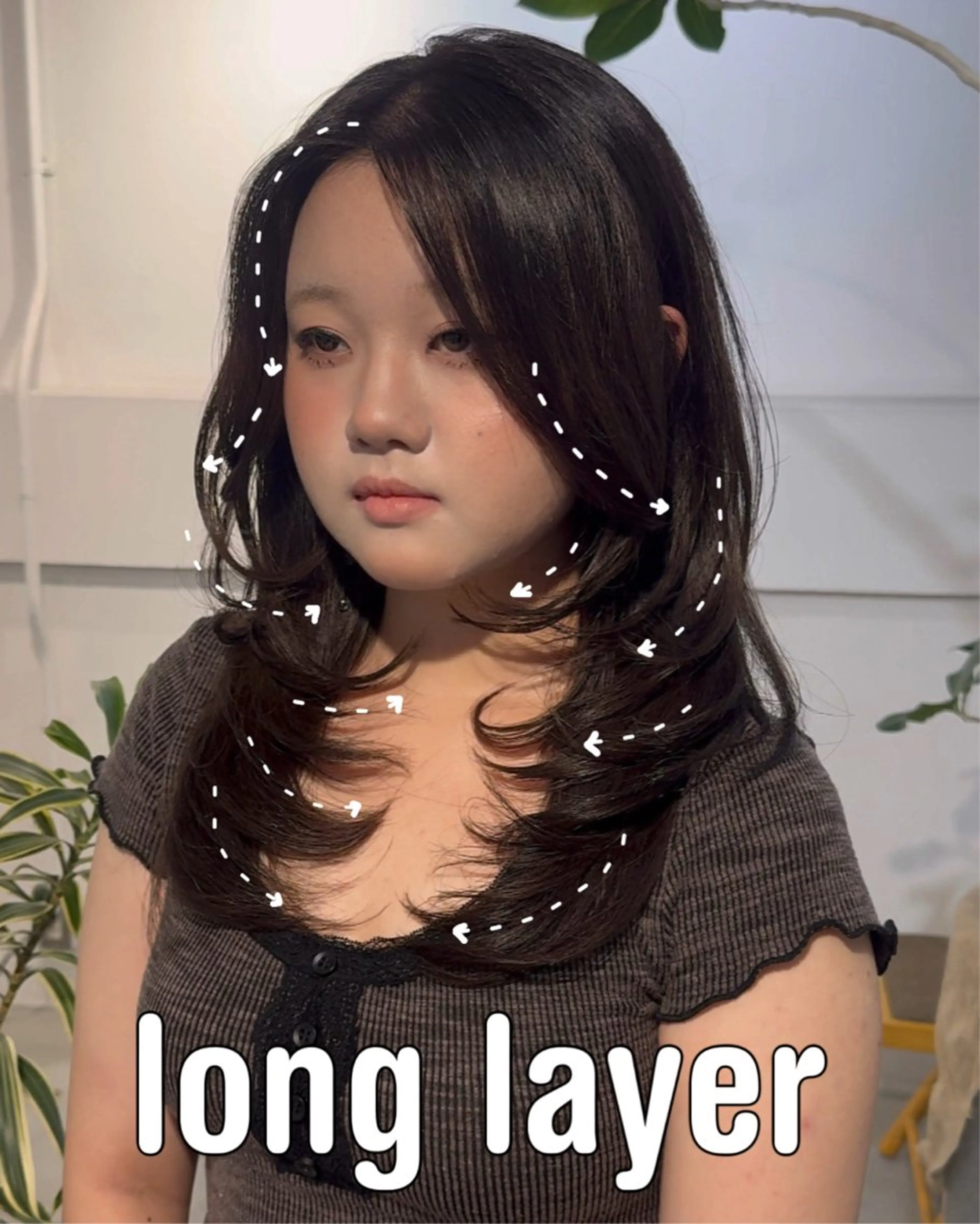 セミロング カット ヘアカラー トリートメント 顔周りカット・相談 レイヤーも◎しずくのヘアスタイル