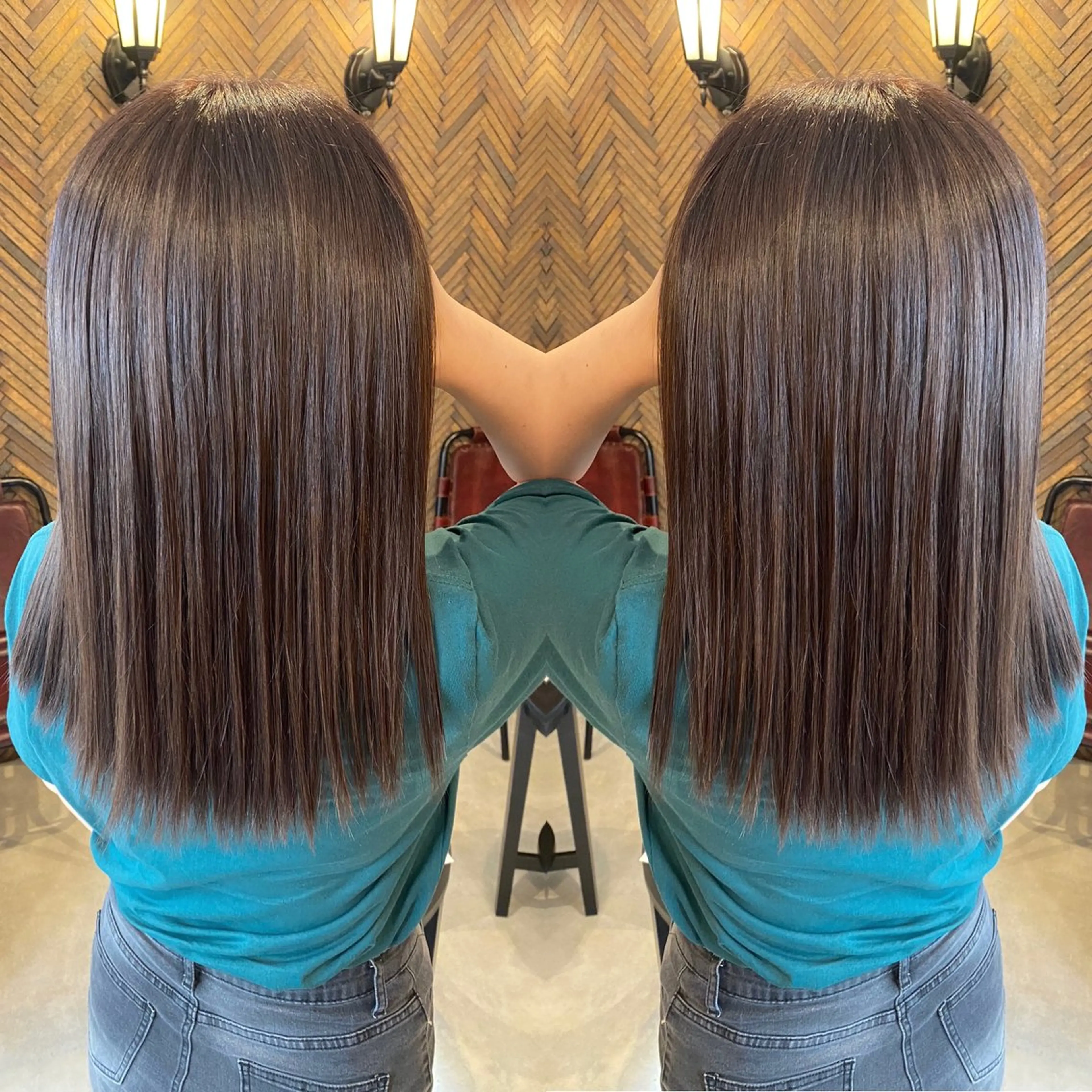 ロング カラー tocca 💜石田愛結💜のヘアスタイル