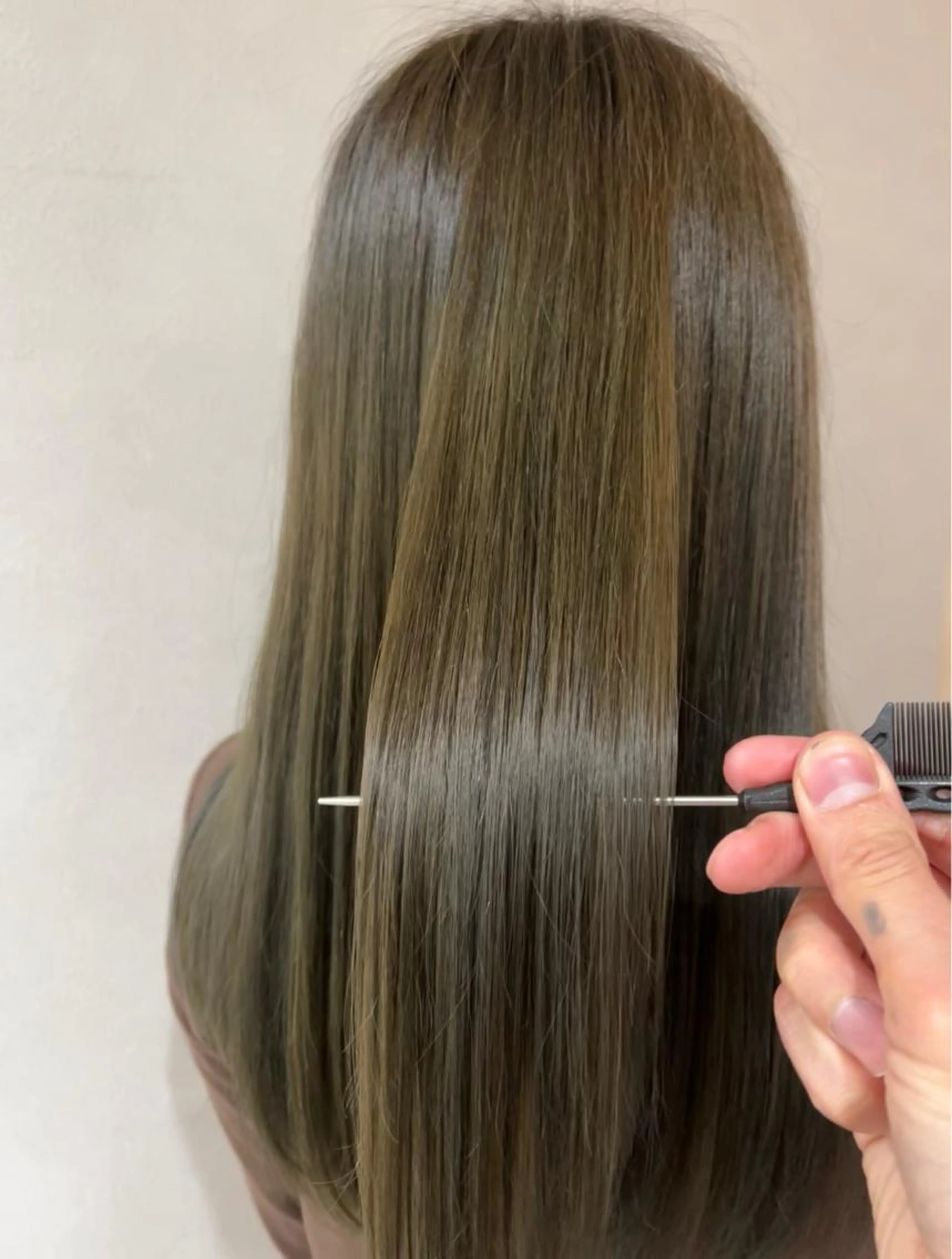 【髪質改善】カット＋縮毛矯正＋髪質改善TOKIOトリートメント🌿最新薬剤と技術で自然な手触りの写真