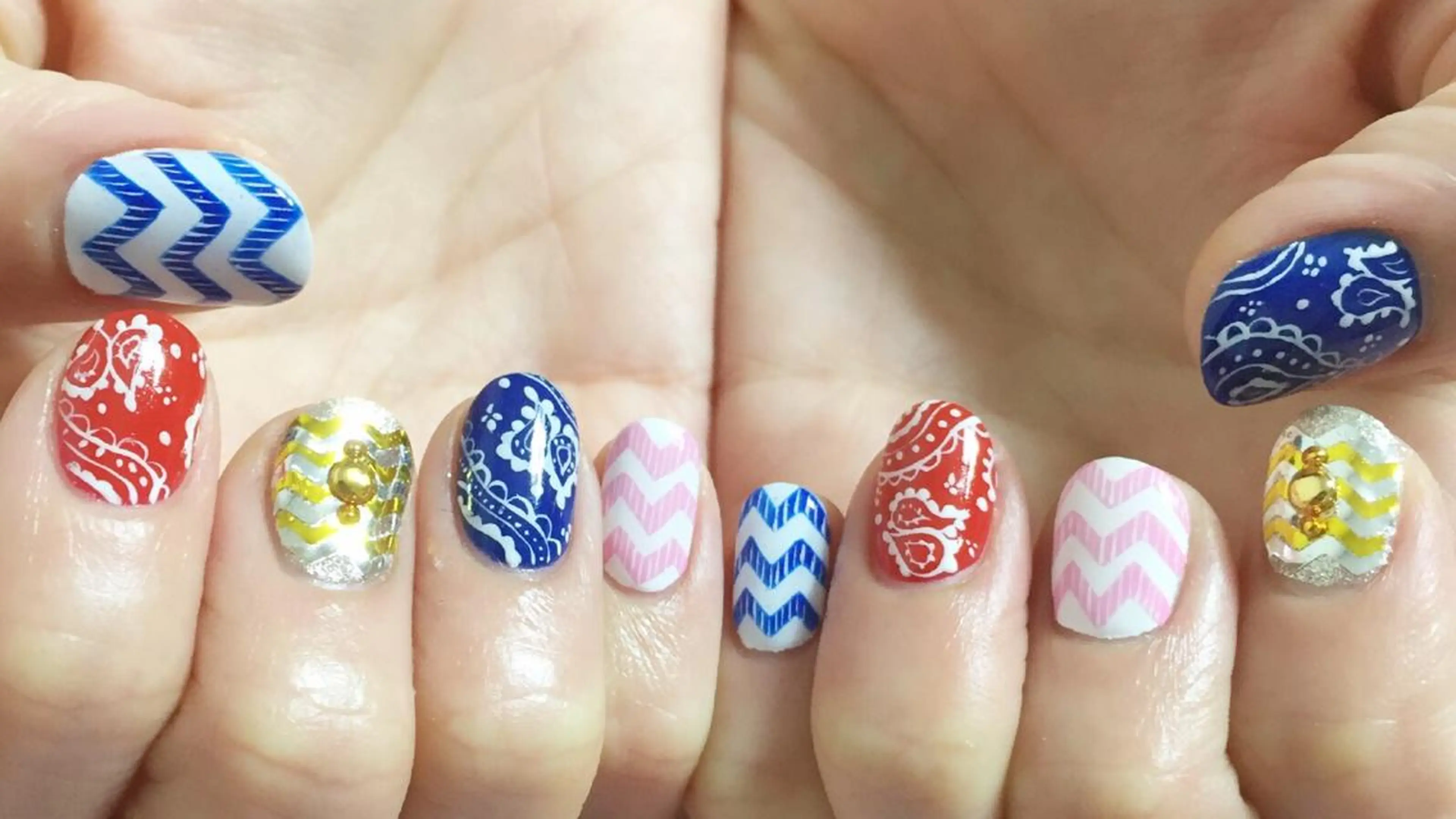 ネイル アートネイル nail salon en familleのネイルデザイン