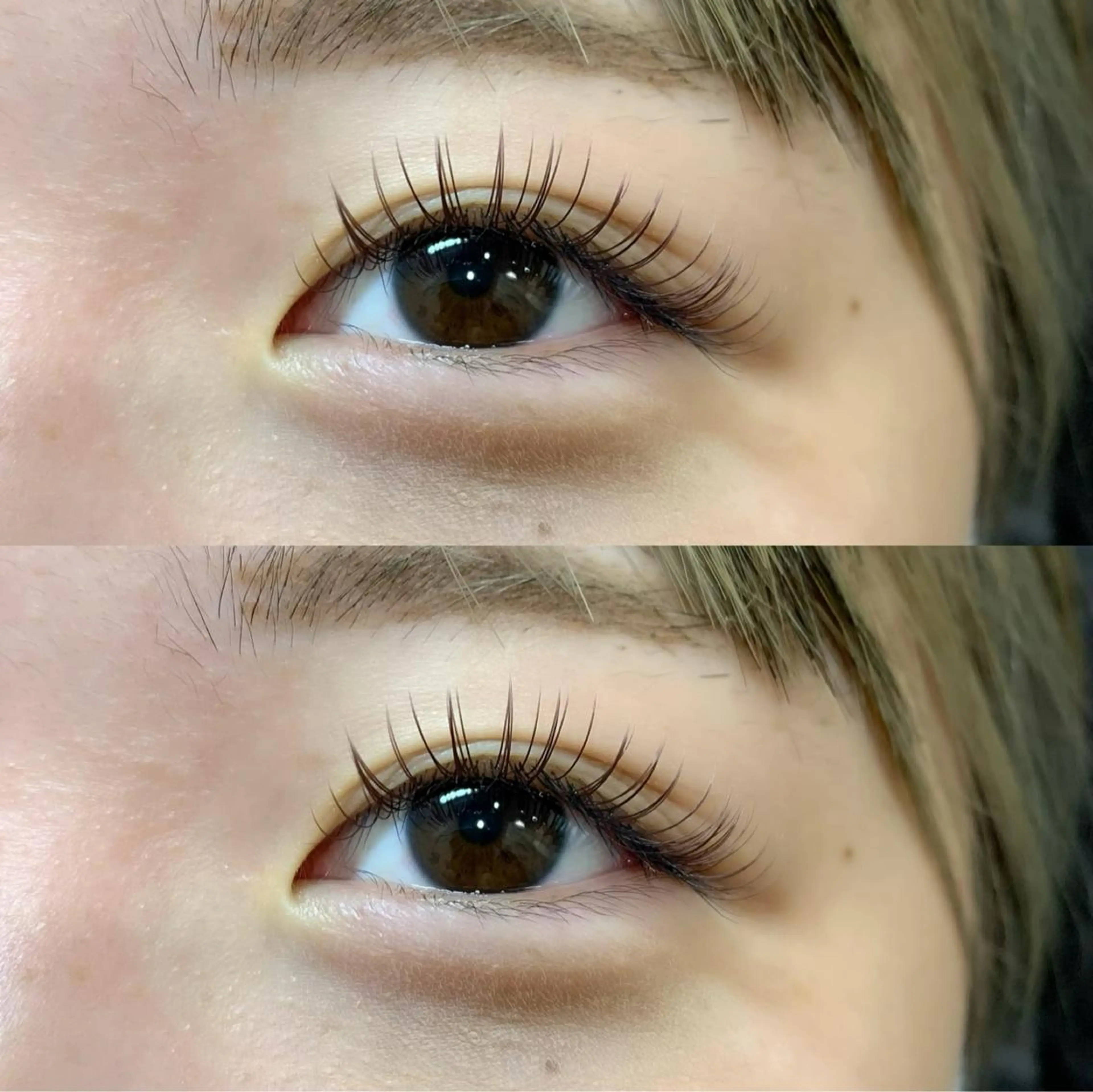 マツエク・マツパ カラーマツエク Dカール フラットラッシュ Angel CoCo Suzukiのマツエク・マツパデザイン