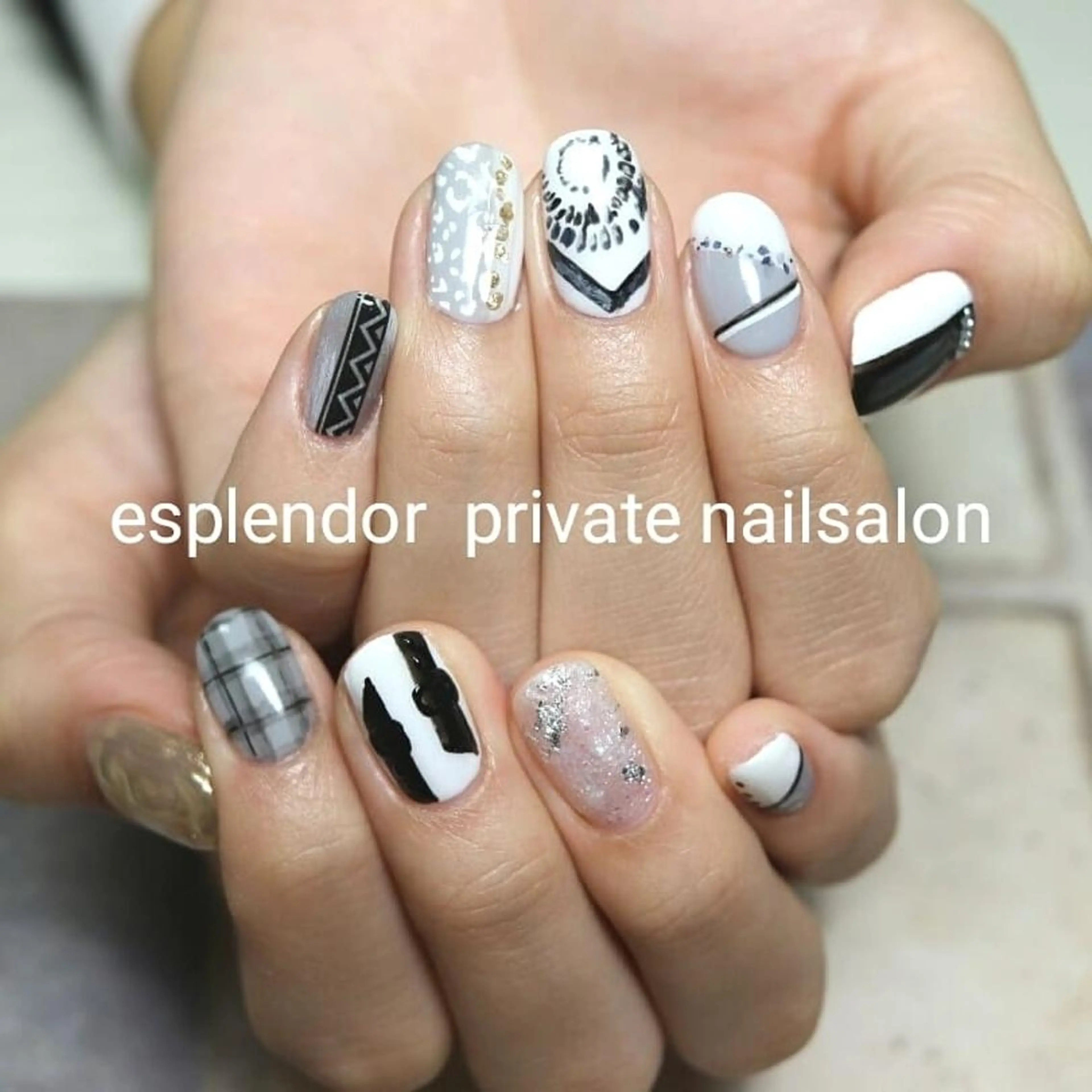 ネイル esplendor  小野寺のネイルデザイン