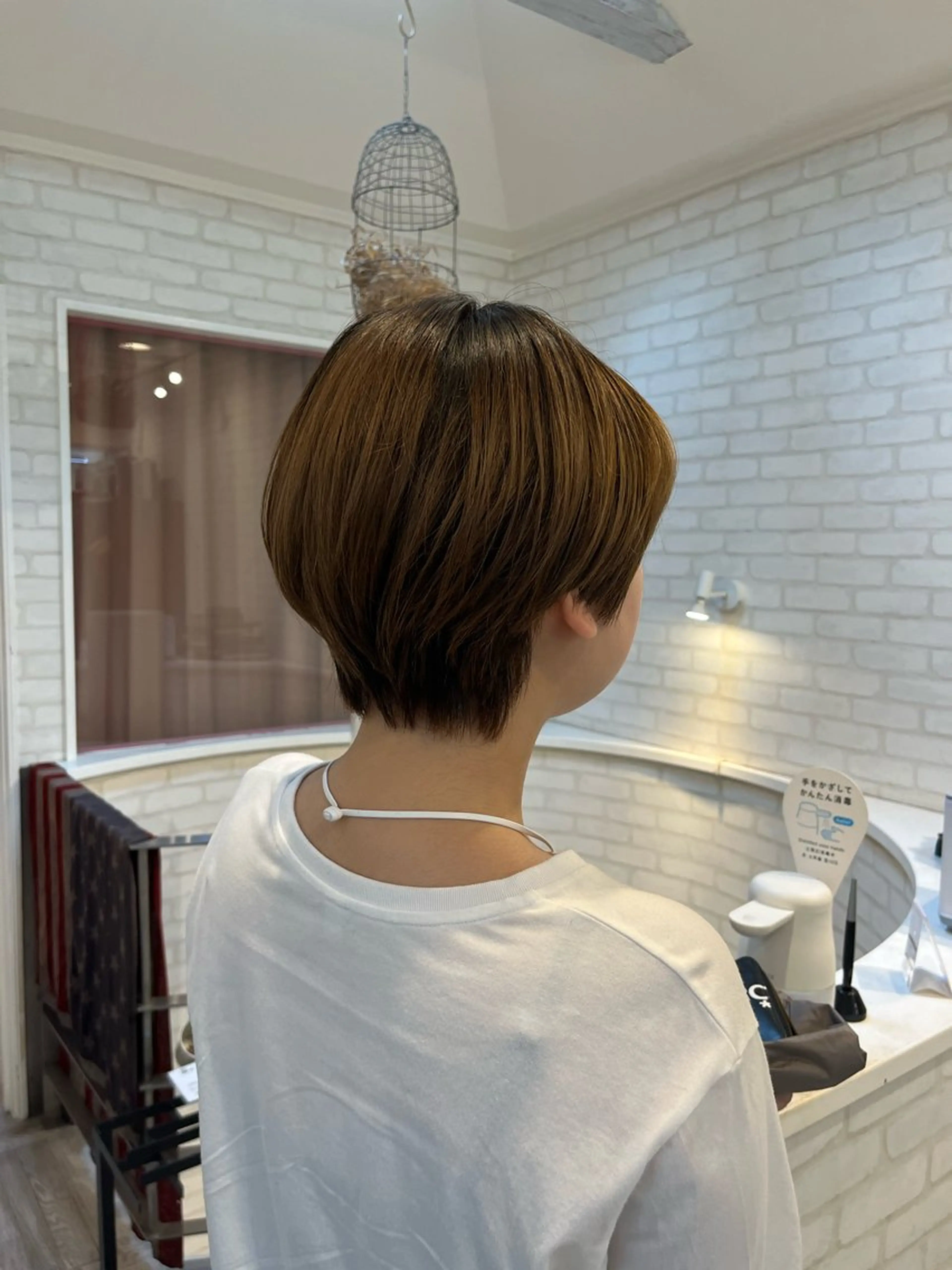 ショート ショートヘア カット 阿部 うららのヘアスタイル