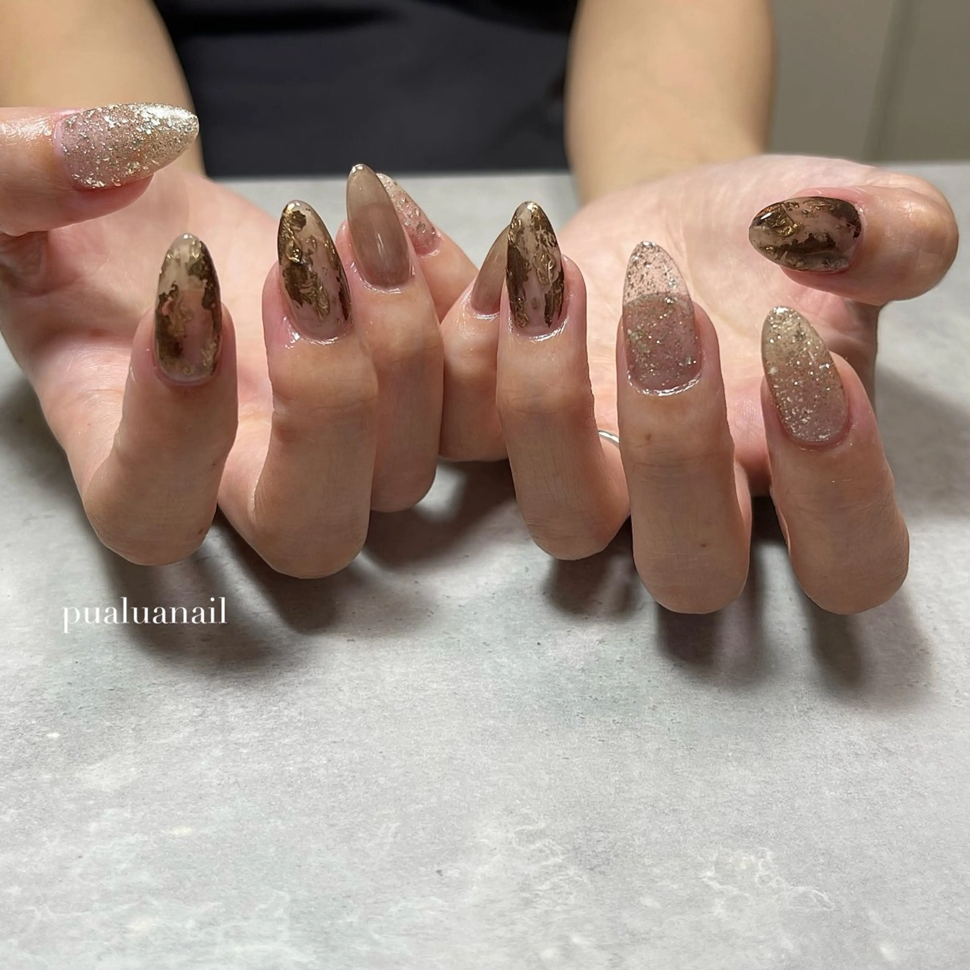 ネイル ハンドネイル pualua miharuのネイルデザイン