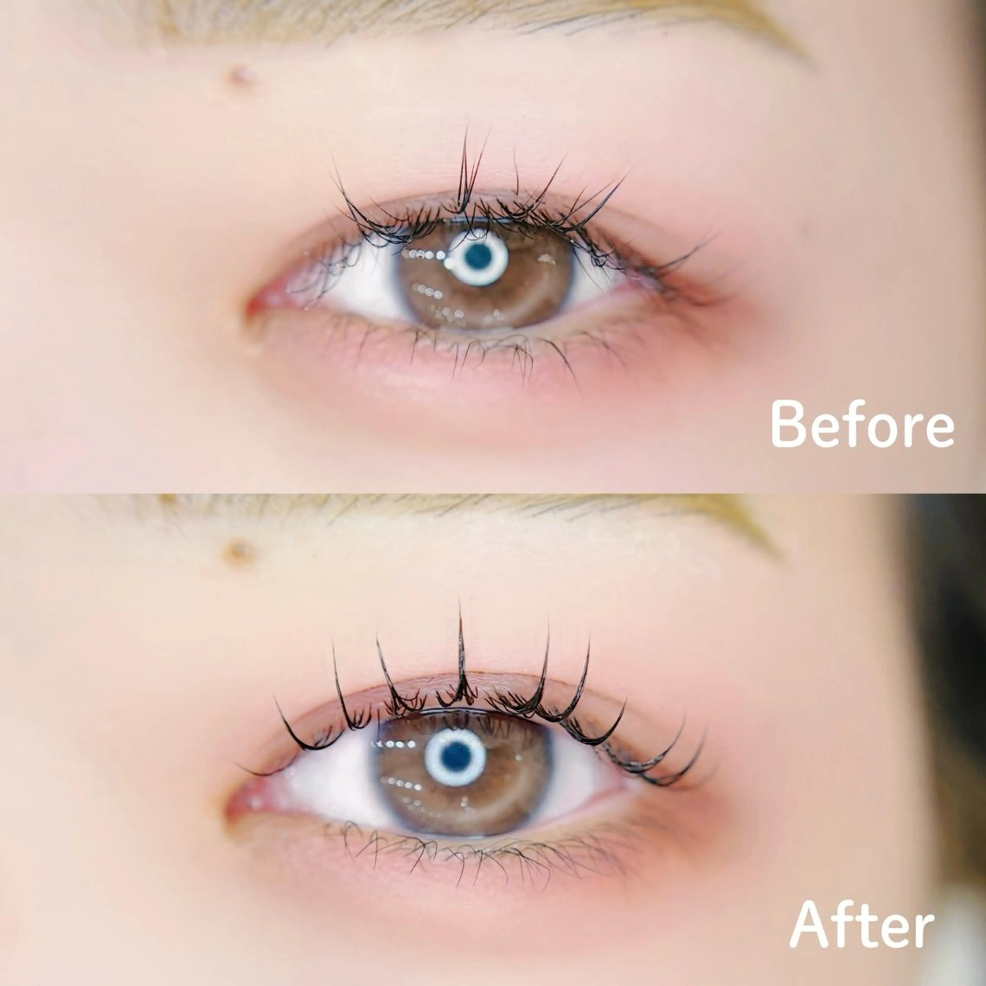 マツエク・マツパ 束感まつ毛 パリジェンヌラッシュリフト 束感まつげ🐰アカリ /目元分析×似合わせのマツエク・マツパデザイン